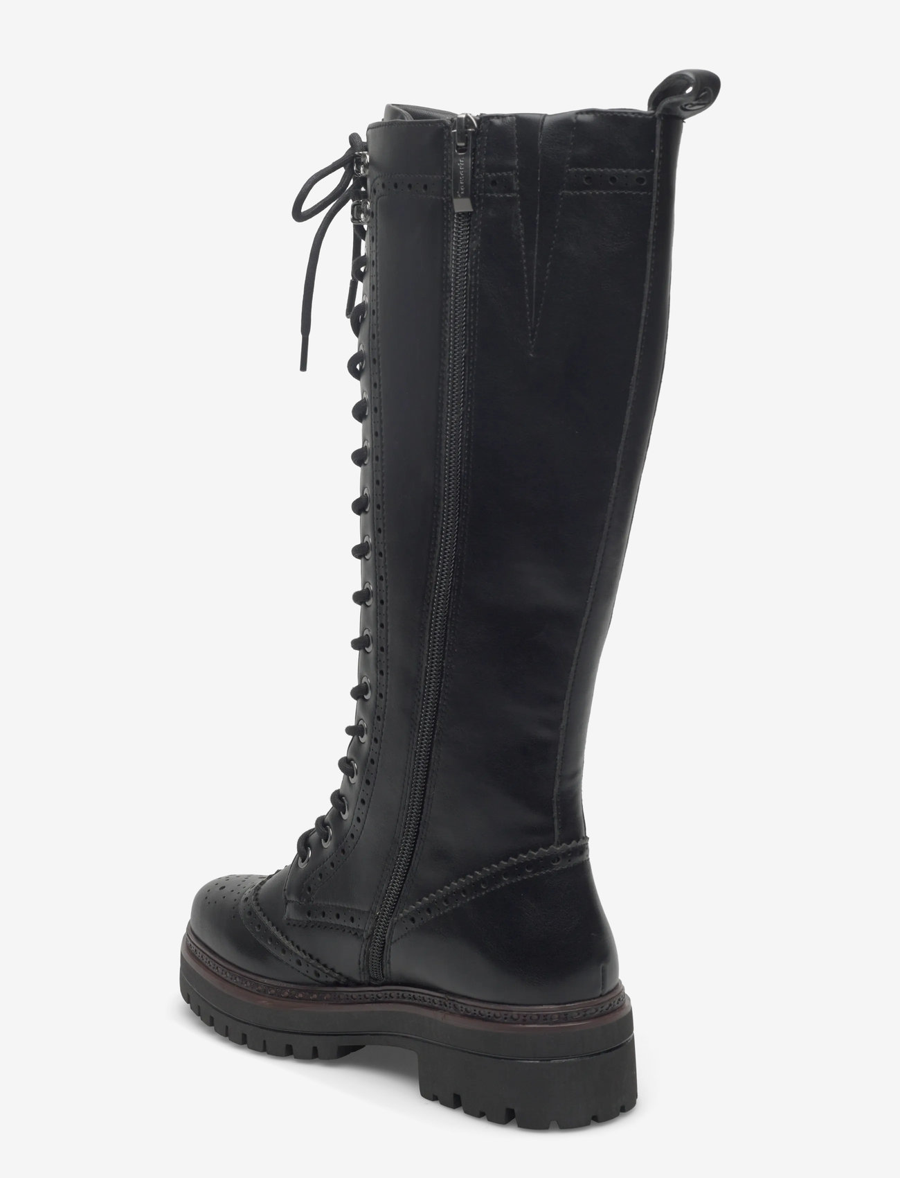 Tamaris - Women Boots - knähöga stövlar - black matt - 2