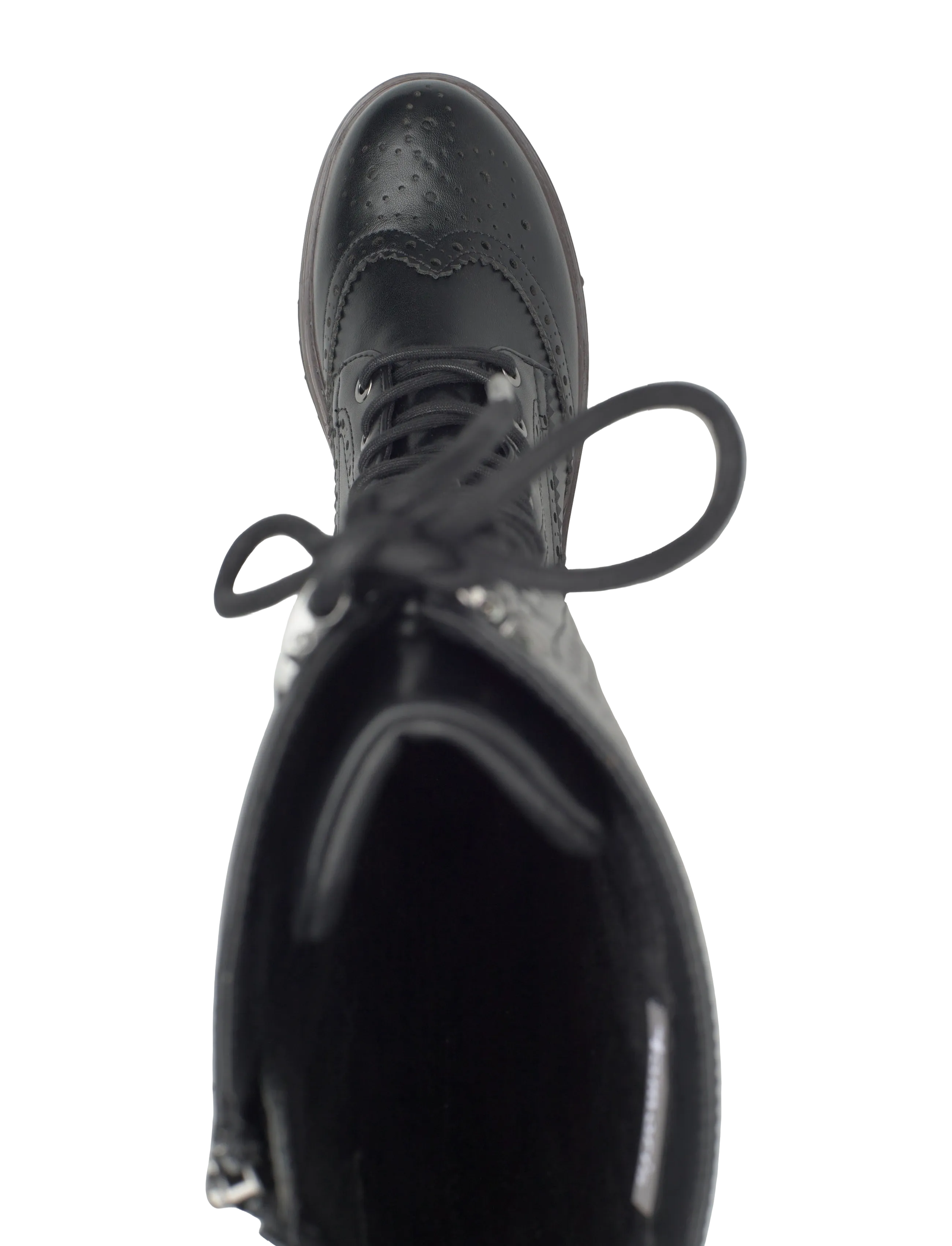 Tamaris - Women Boots - langskaftede støvler - black matt - 3