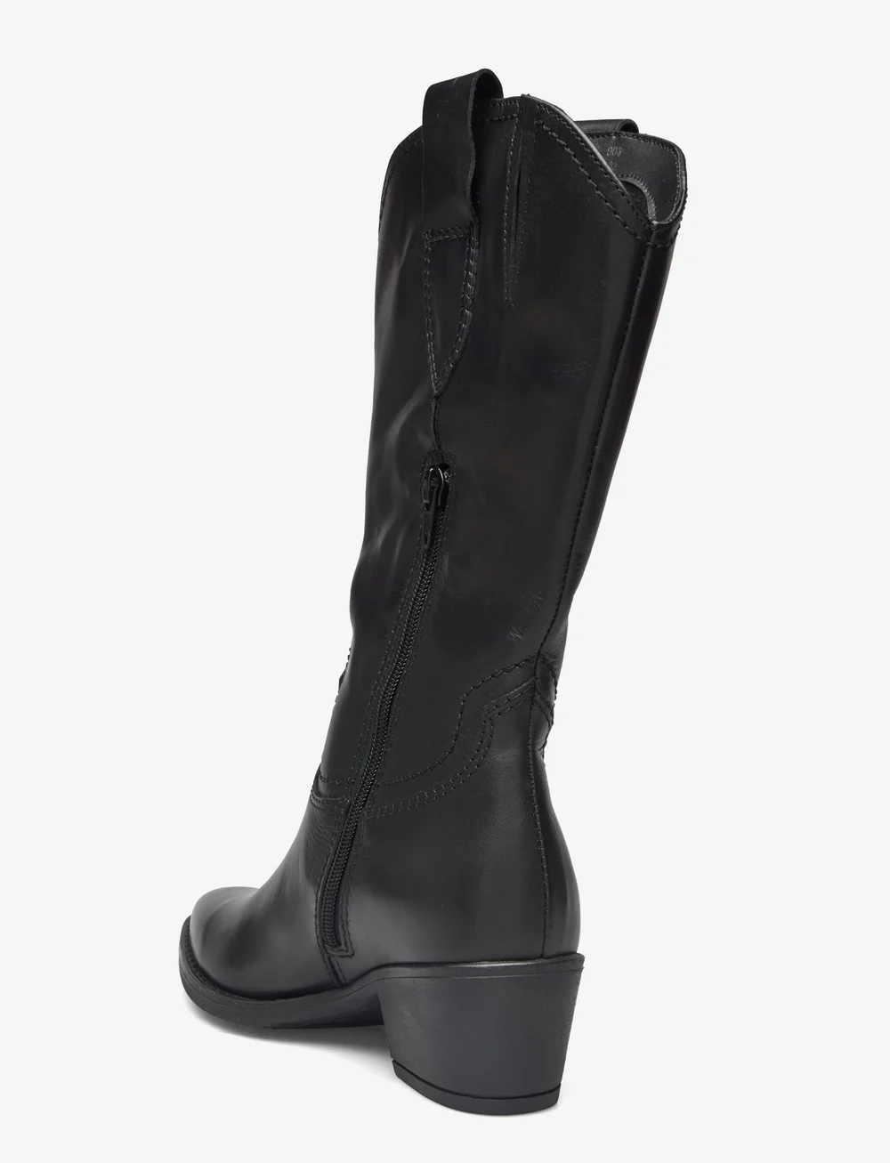 Tamaris - Women Boots - cowboystøvler - black leather - 2