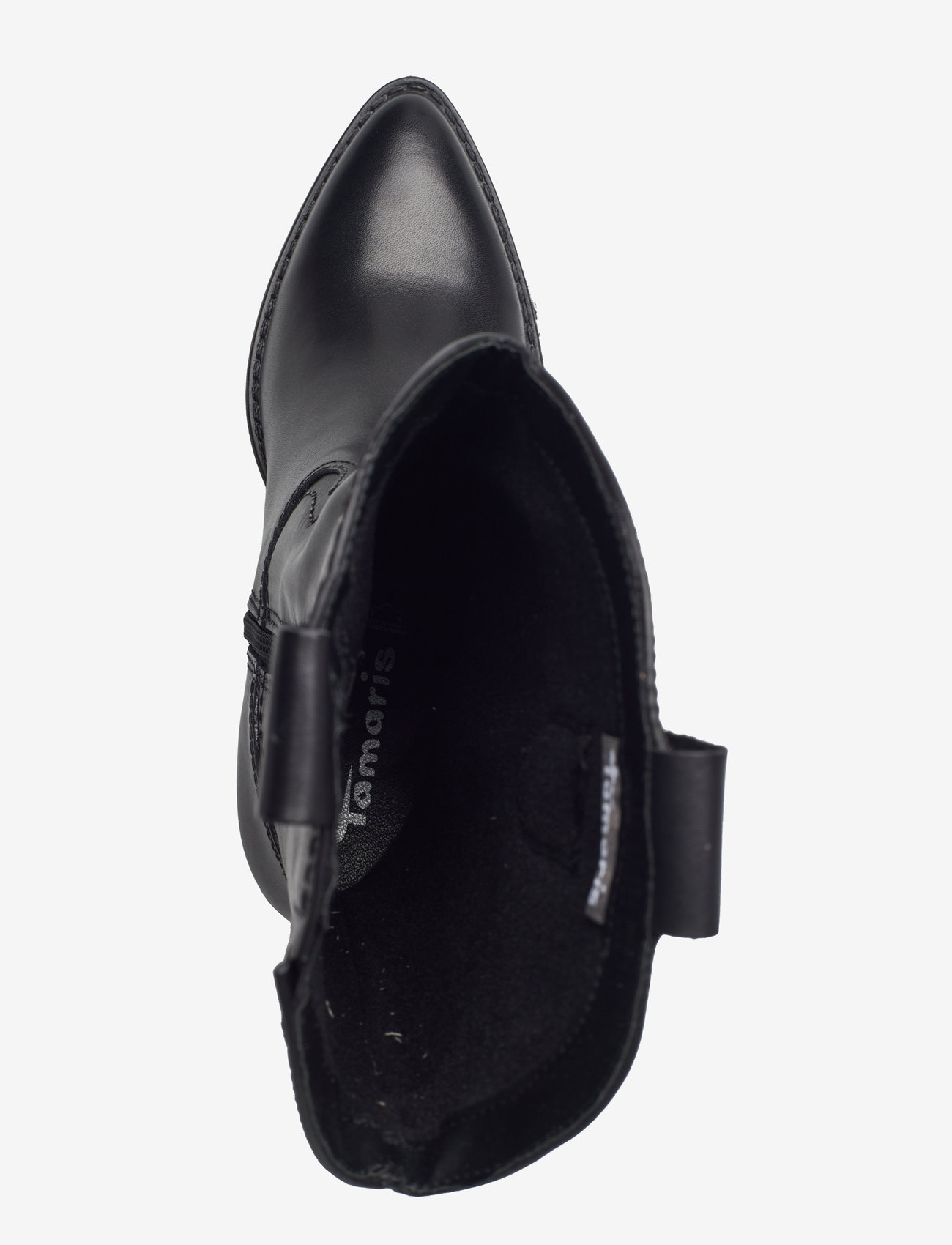 Tamaris - Women Boots - cowboy-boots - black leather - 3
