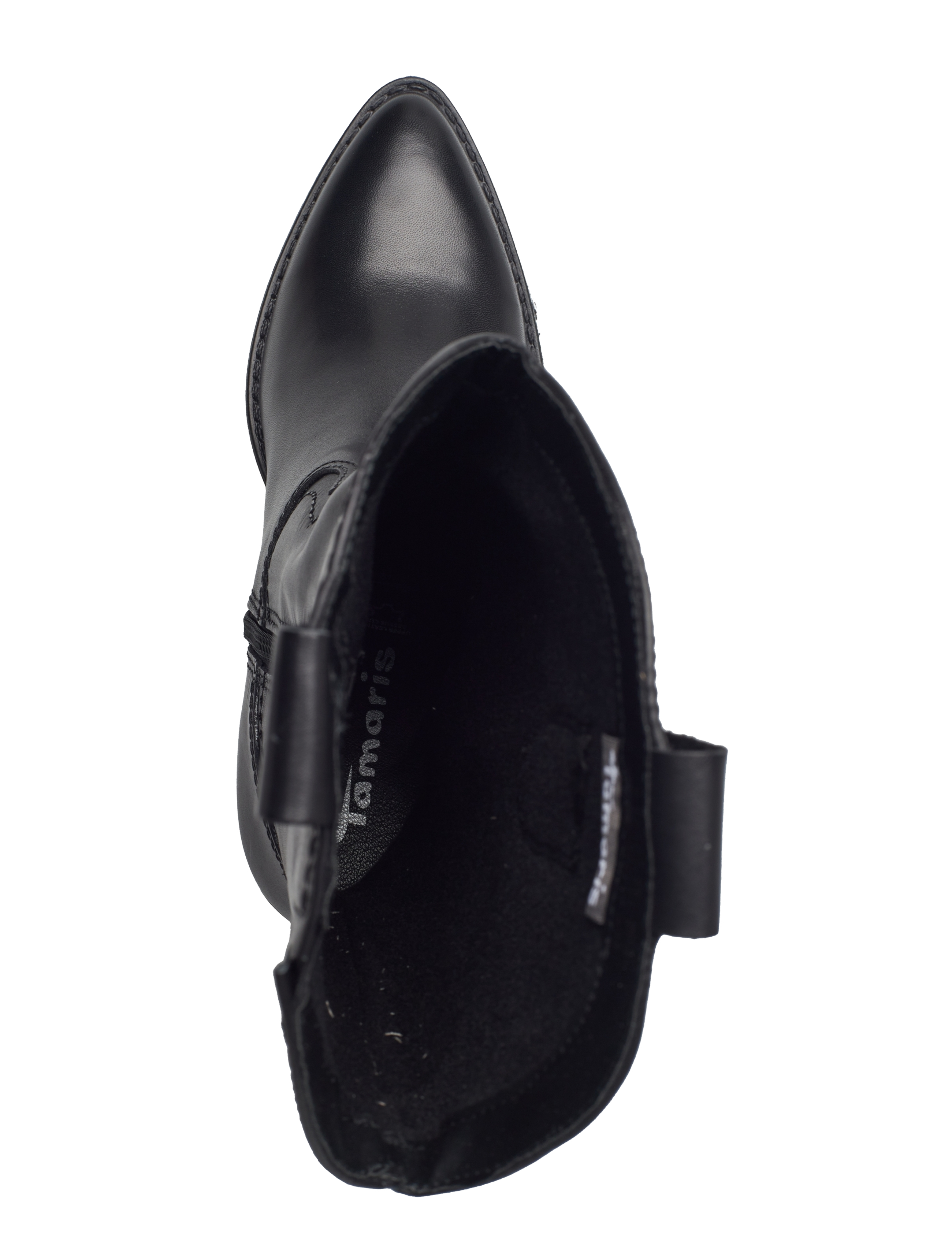 Tamaris - Women Boots - cowboy-boots - black leather - 3