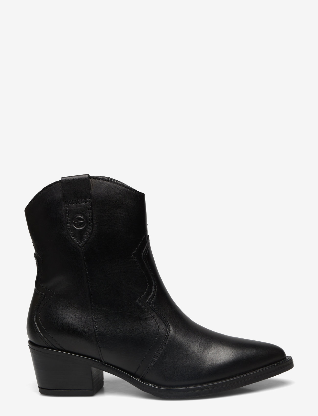 Tamaris - Women Boots - stövletter - black leather - 1