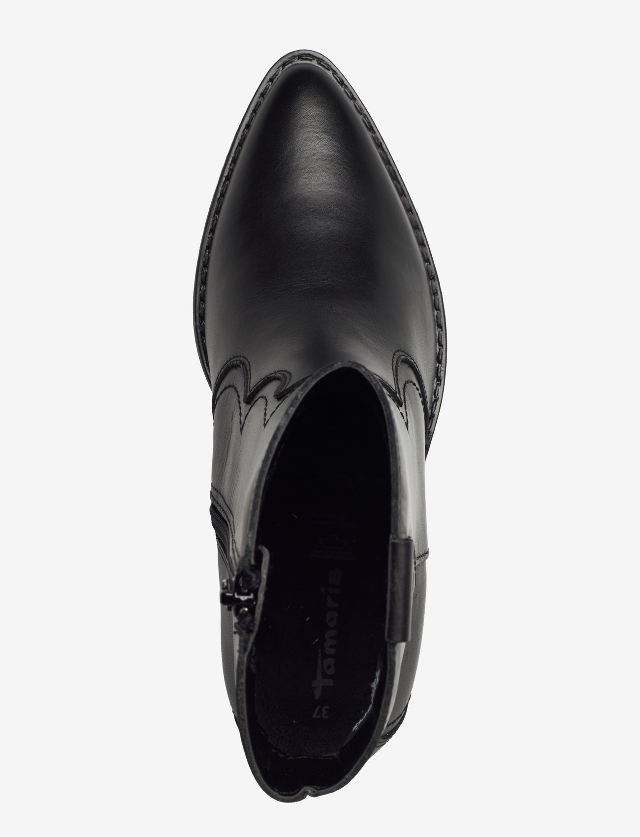 Tamaris - Women Boots - stövletter - black leather - 3