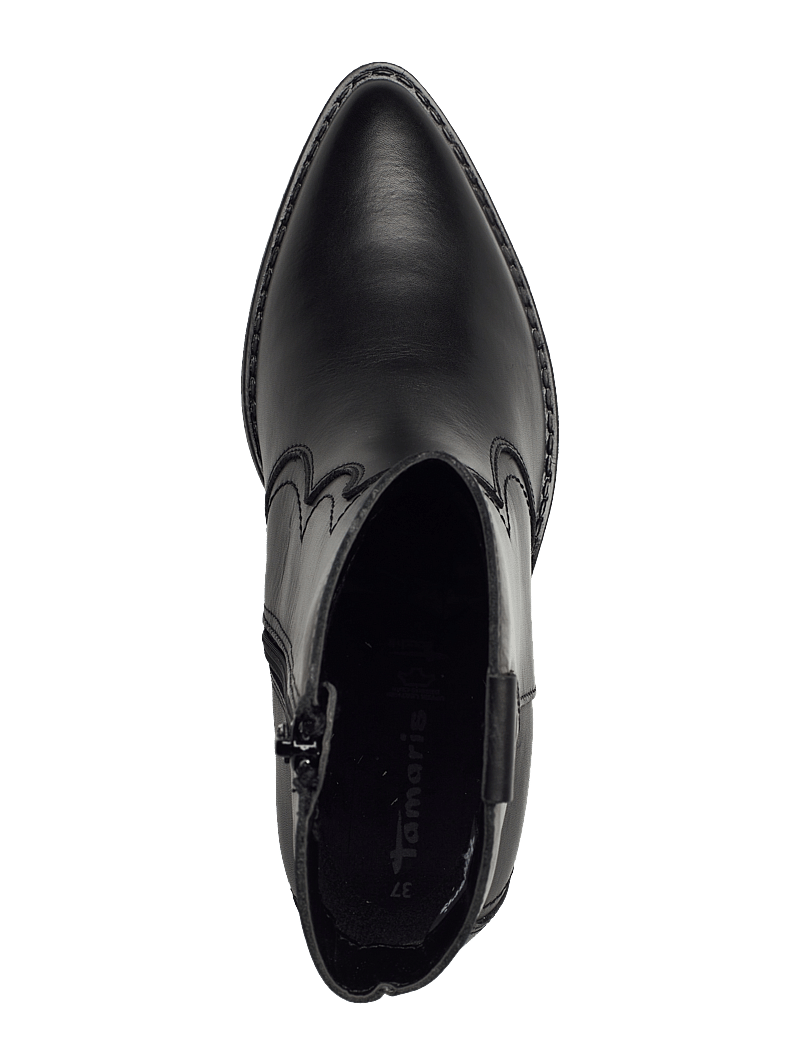 Tamaris - Women Boots - stövletter - black leather - 3