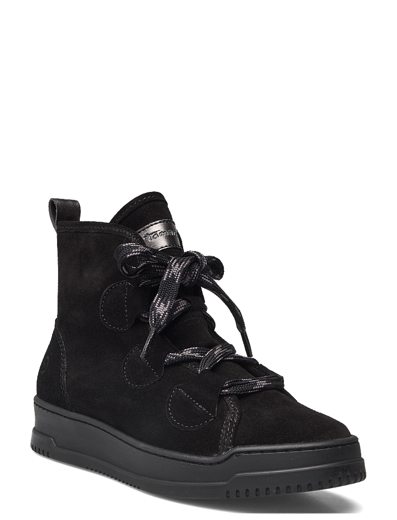 Tamaris - Women Boots - snørestøvler - black comb - 0