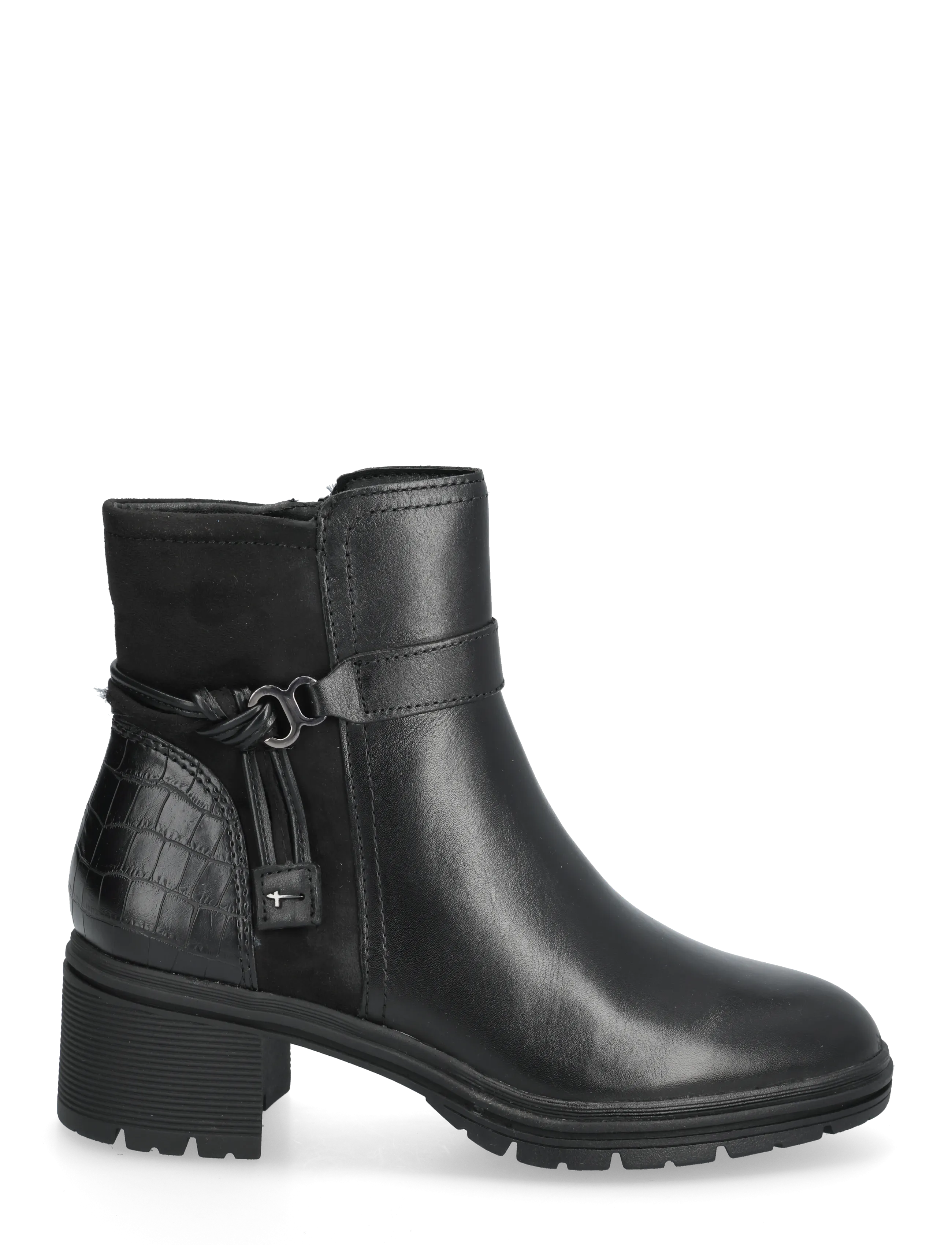 Tamaris - Women Boots - kontsaga poolsaapad - black - 1