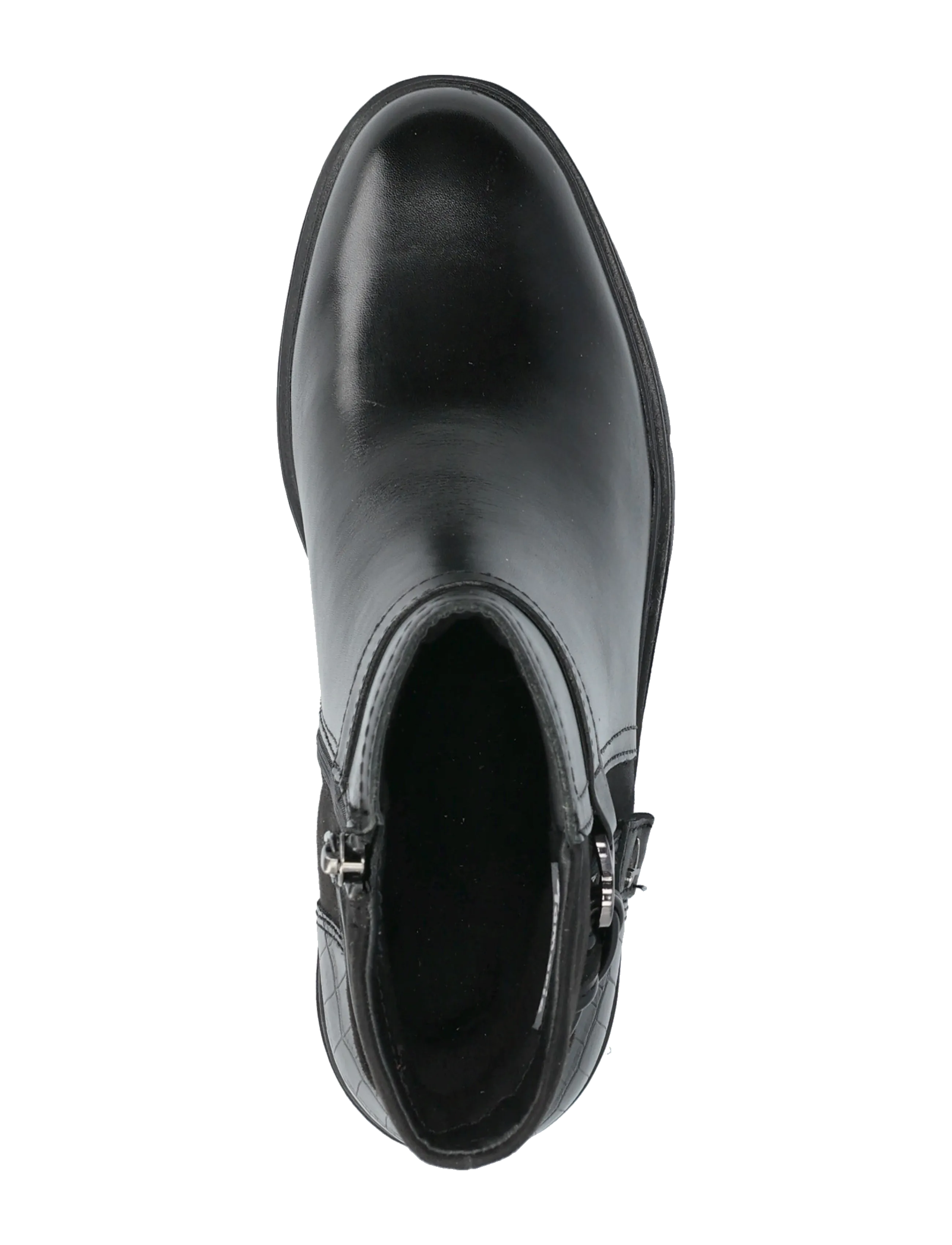 Tamaris - Women Boots - kontsaga poolsaapad - black - 3
