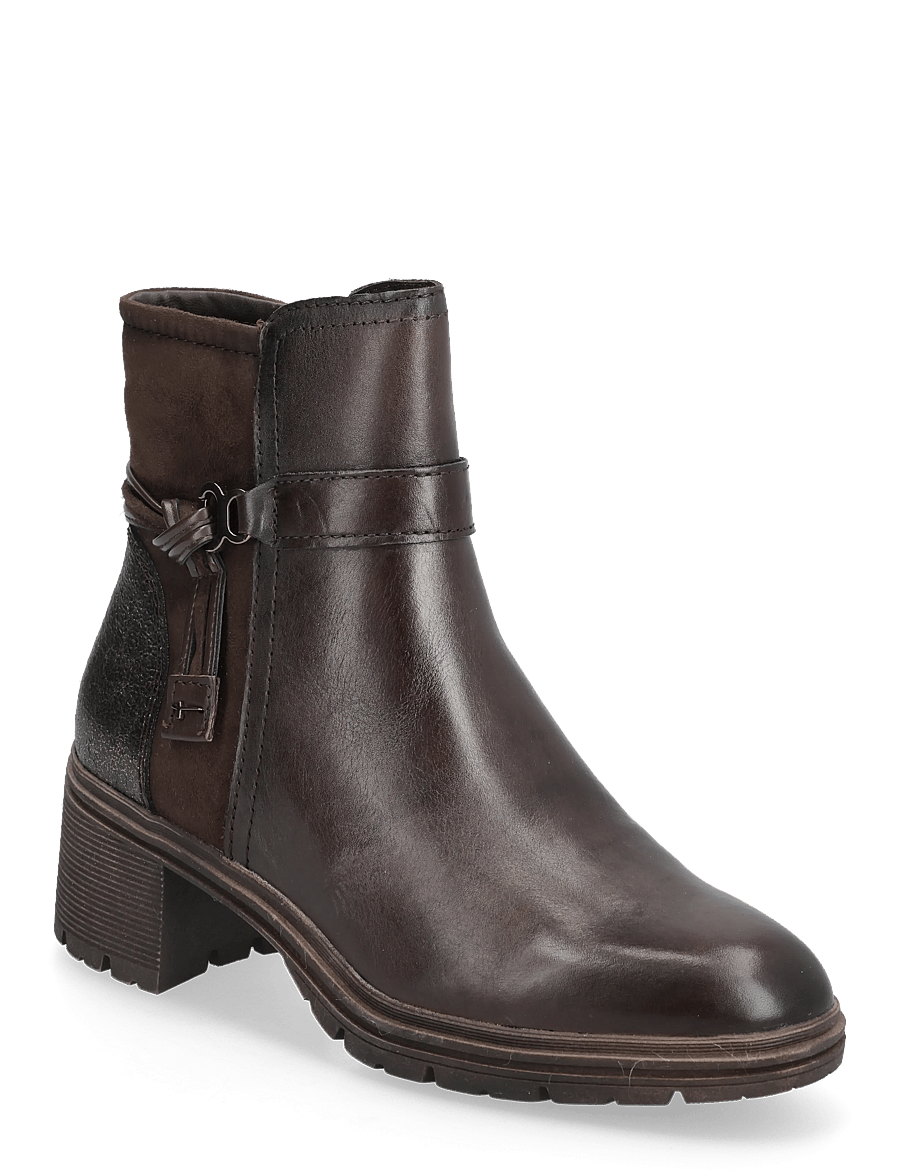 Tamaris - Women Boots - stiefeletten mit absatz - mocca - 0