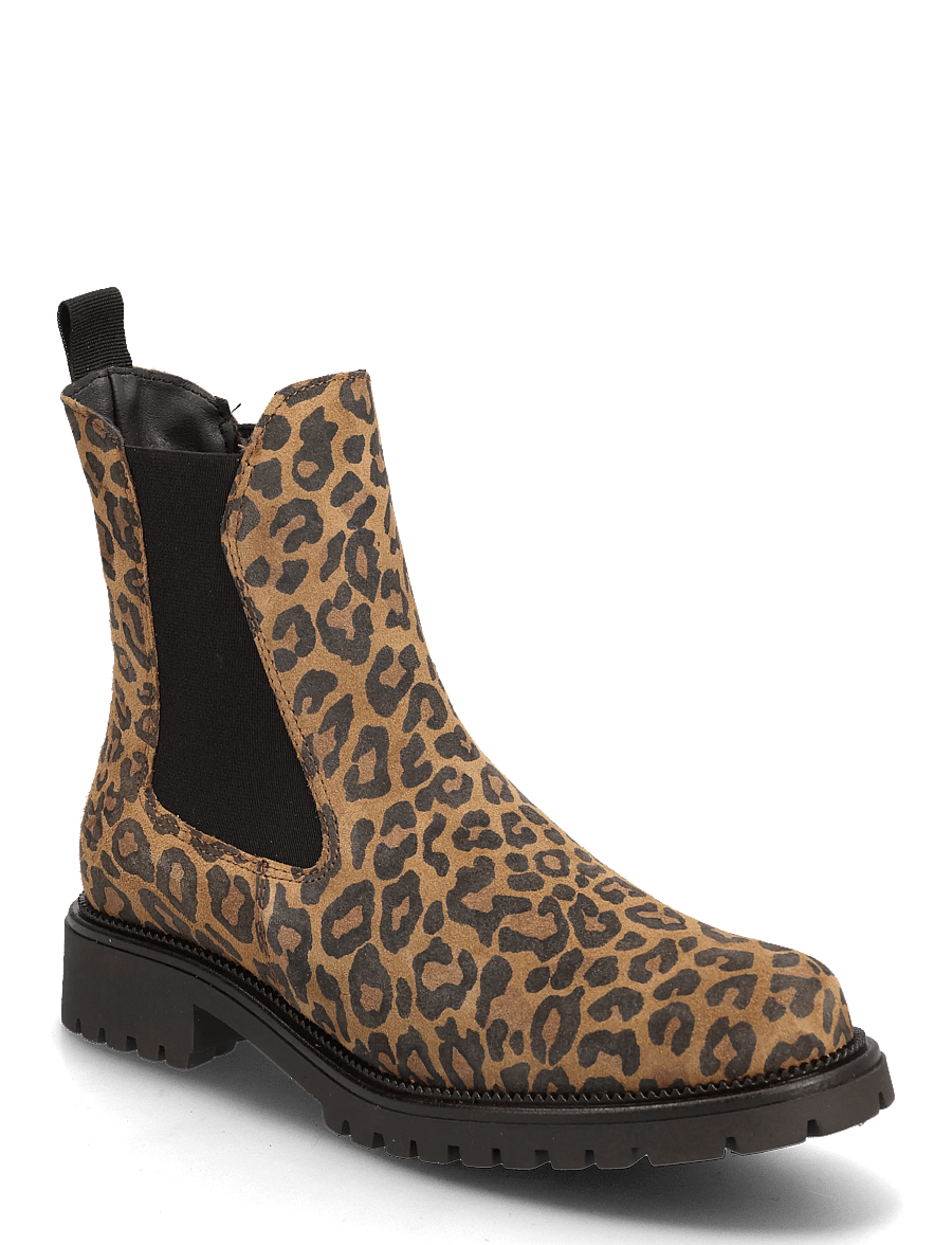 Tamaris - Women Boots - flade ankelstøvler - leopard - 0
