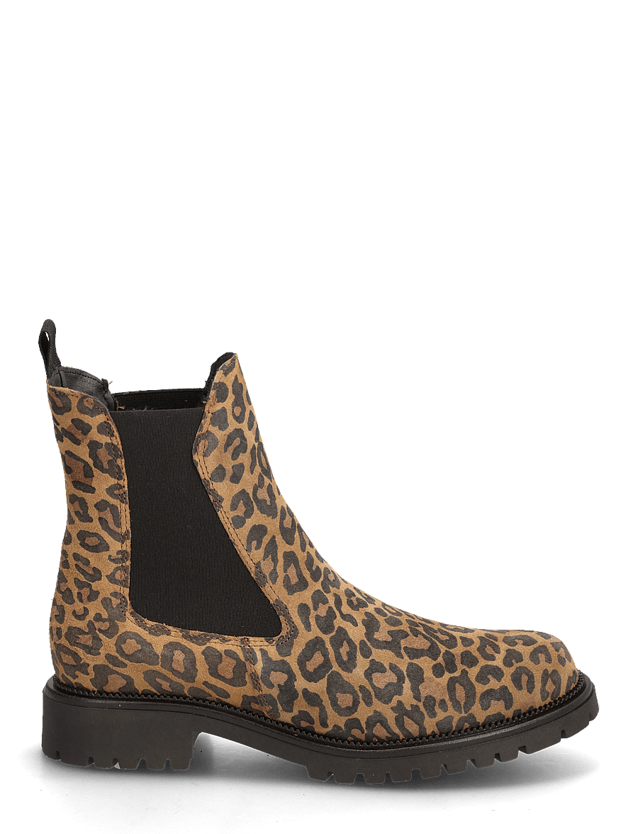 Tamaris - Women Boots - flade ankelstøvler - leopard - 1