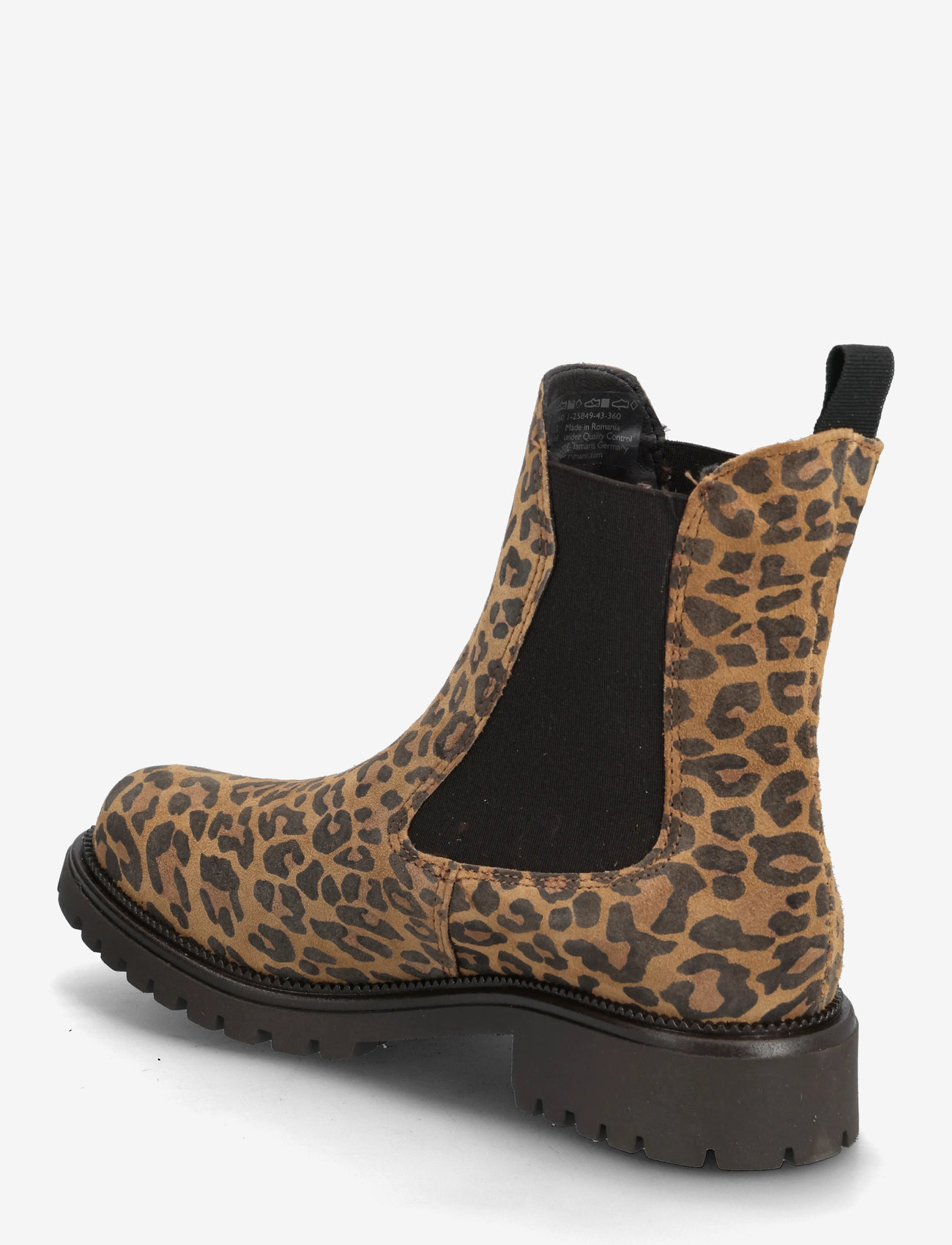 Tamaris - Women Boots - platta ankelboots - leopard - 2