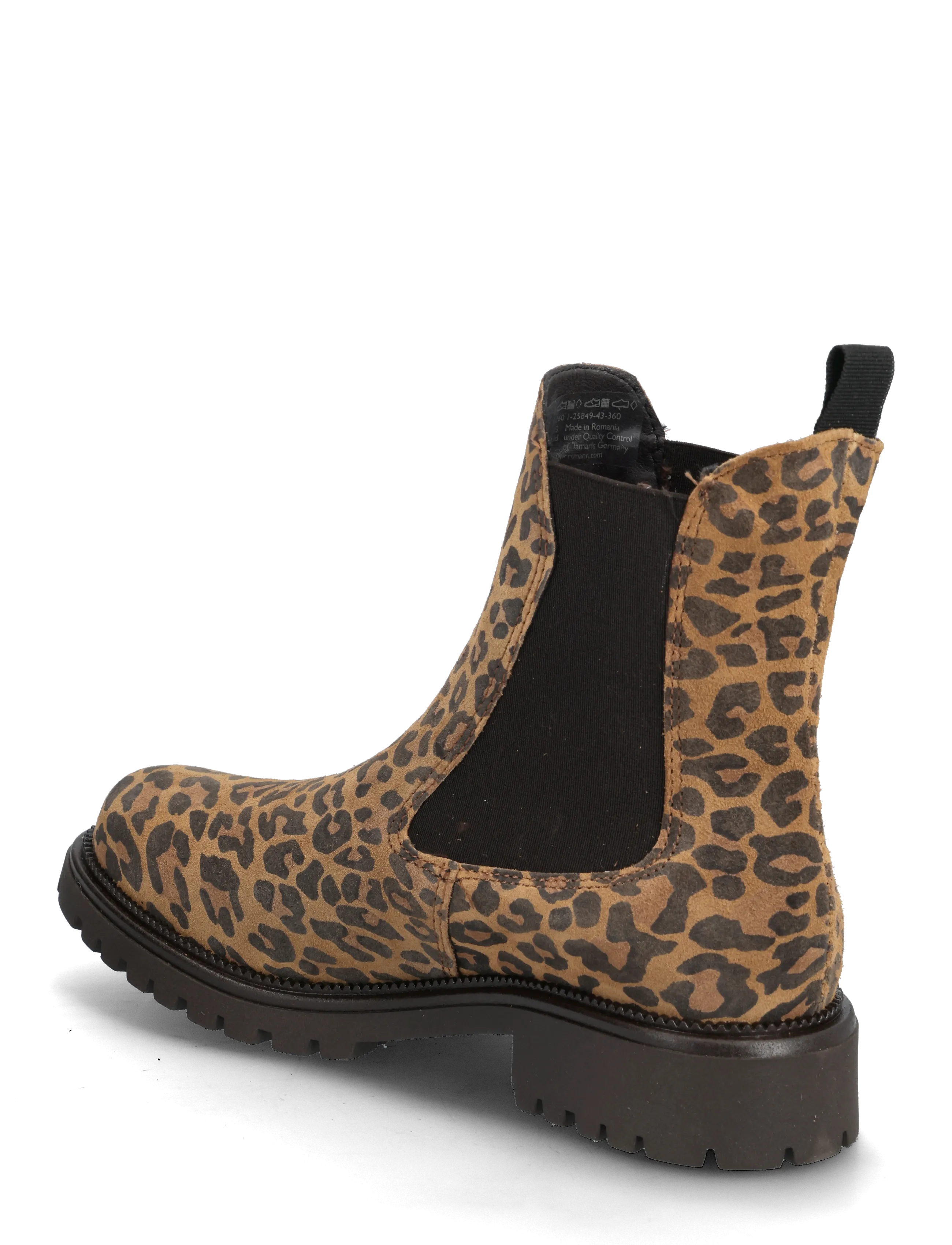 Tamaris - Women Boots - lygiapadžiai aulinukai iki kulkšnių - leopard - 2
