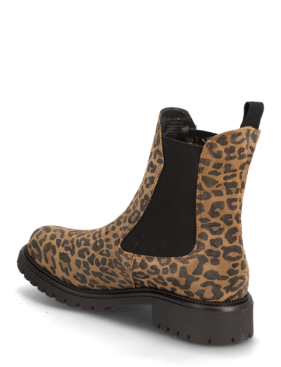 Tamaris - Women Boots - flade ankelstøvler - leopard - 2