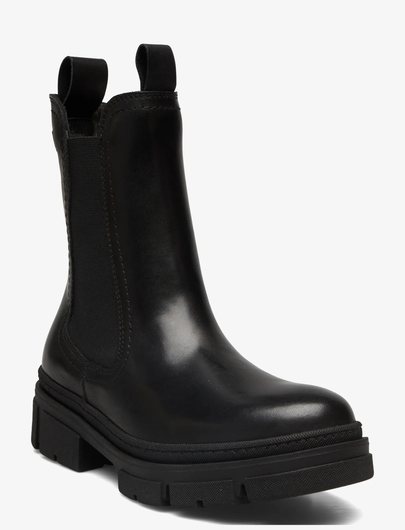 Tamaris - Women Boots - „chelsea“ stiliaus aulinukai - black leather - 0