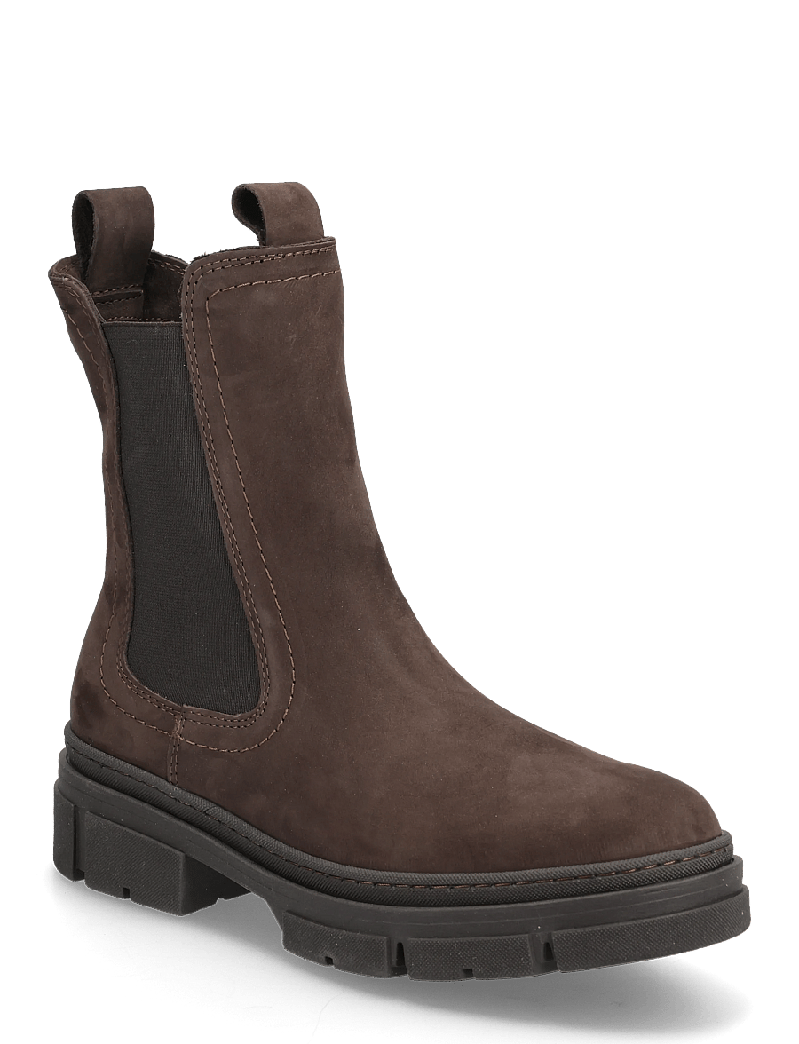 Tamaris - Women Boots - lygiapadžiai aulinukai - mocca nubuc - 0