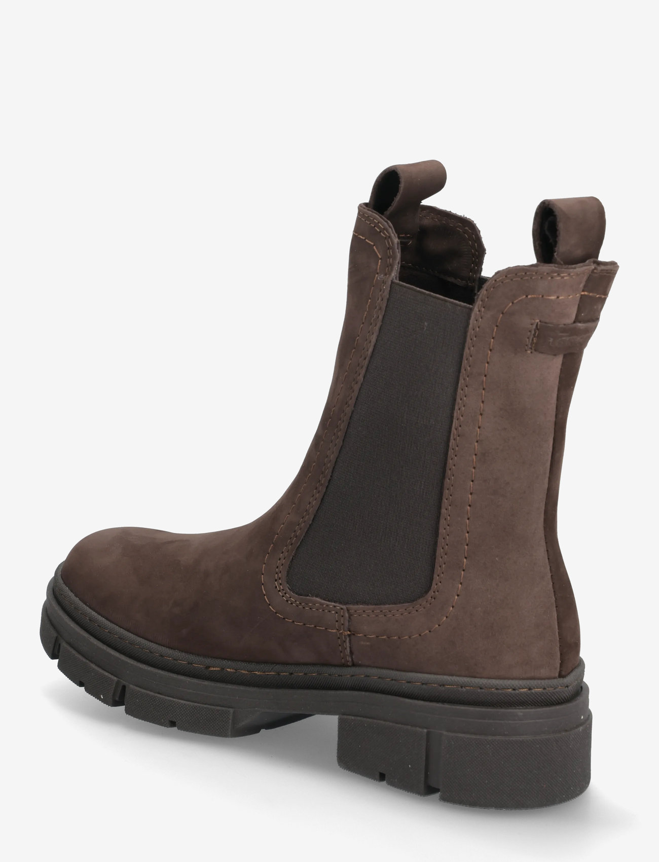 Tamaris - Women Boots - platta ankelboots - mocca nubuc - 2