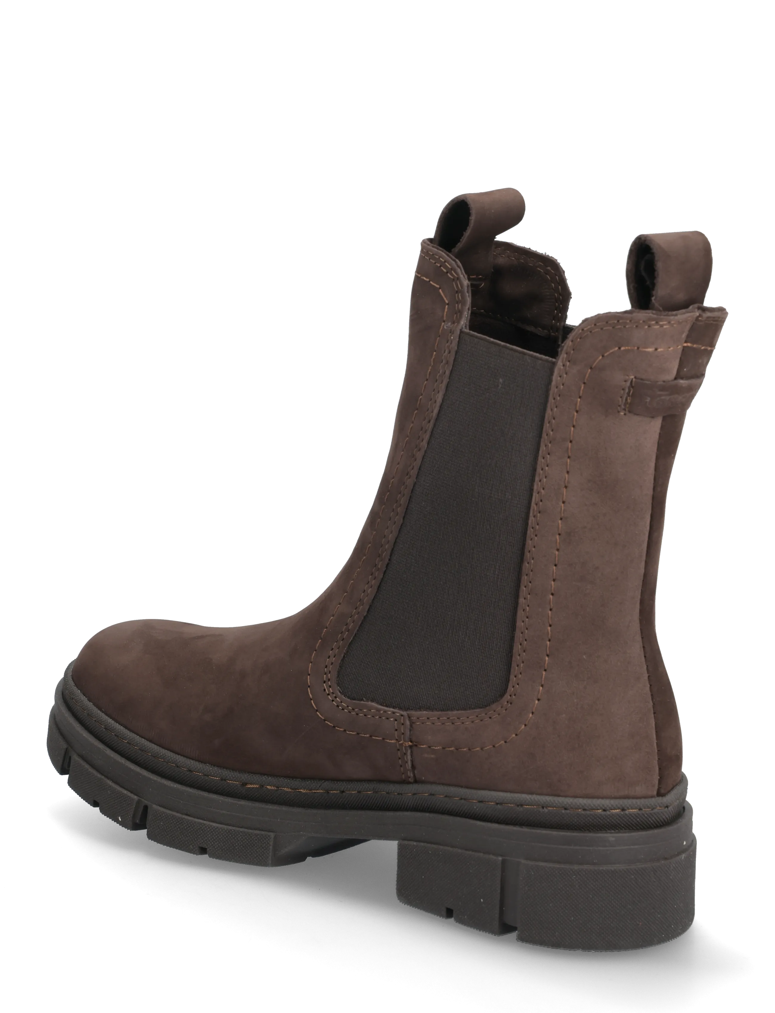 Tamaris - Women Boots - tasapohjaiset nilkkurit - mocca nubuc - 2