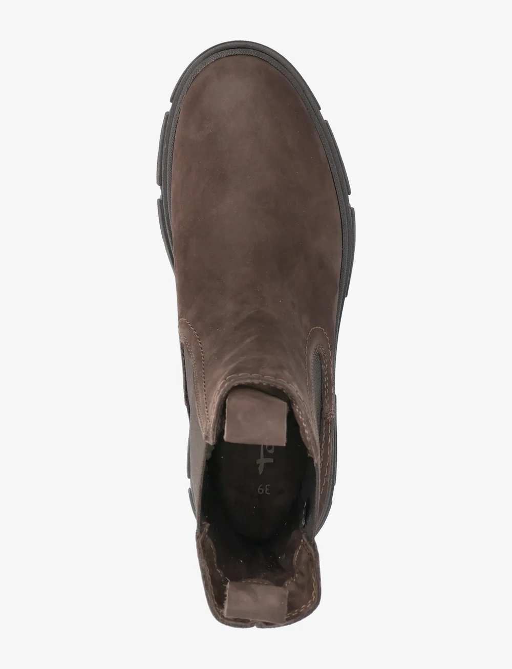 Tamaris - Women Boots - flache stiefeletten - mocca nubuc - 3