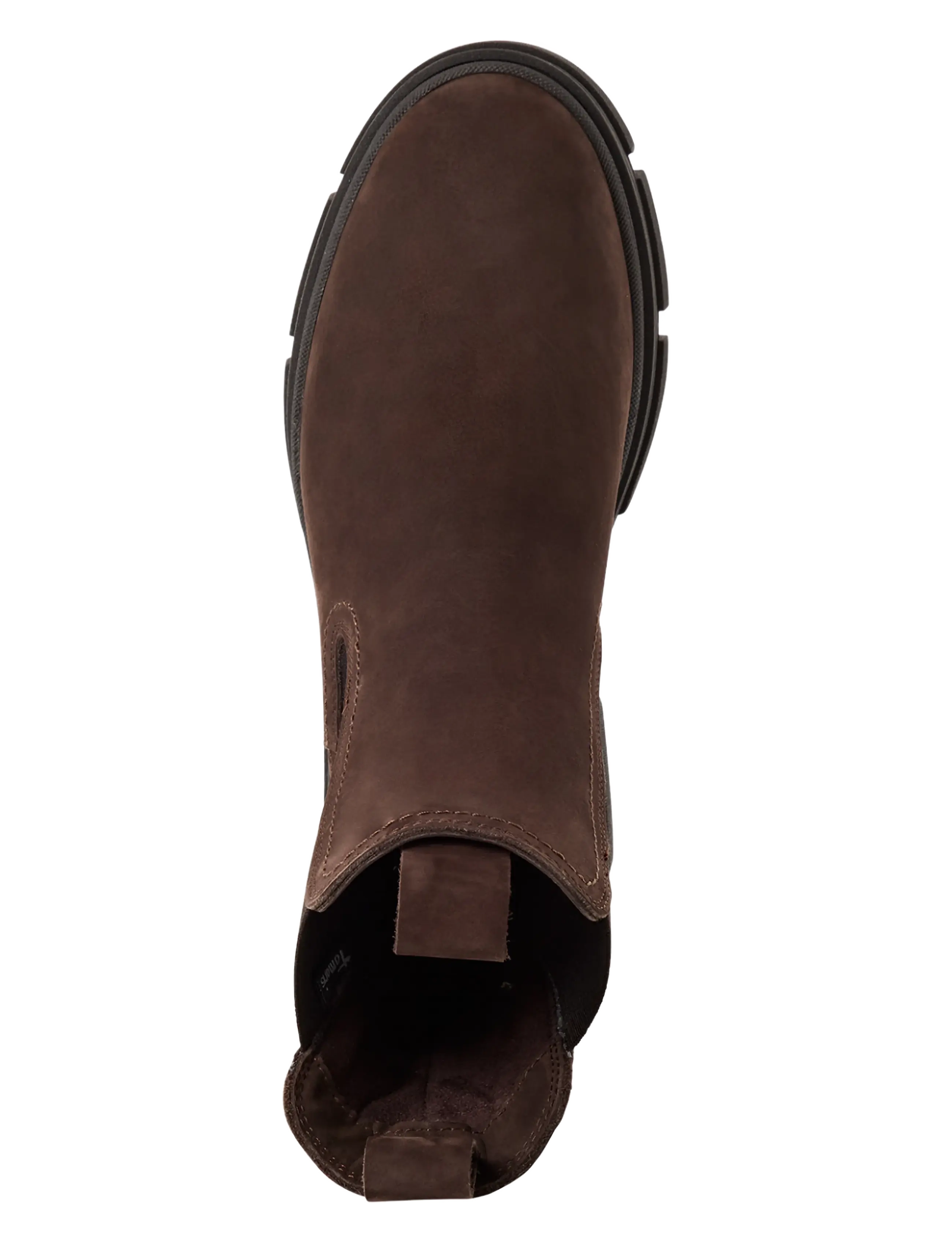 Tamaris - Women Boots - flache stiefeletten - mocca nubuc - 5