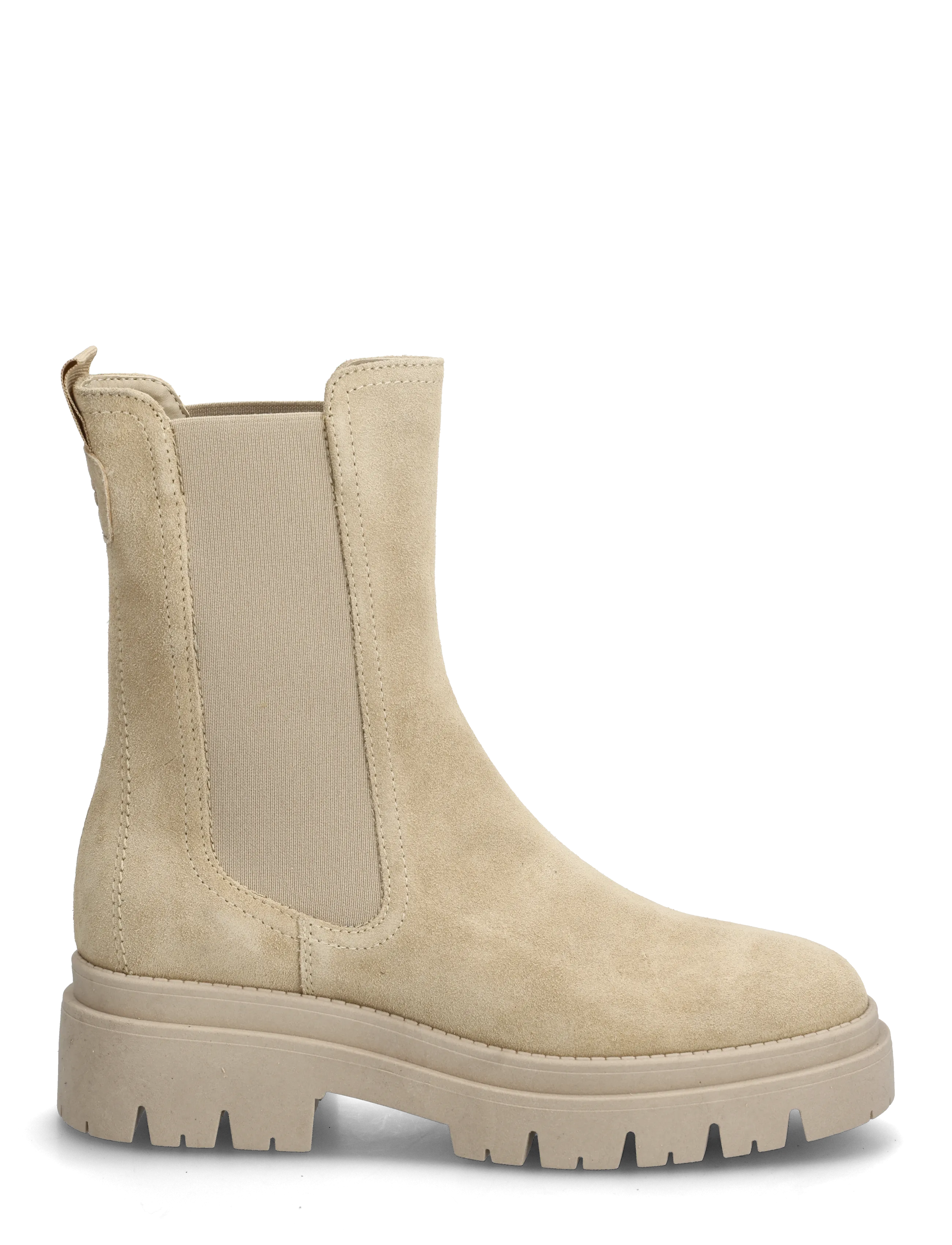 Tamaris - Women Boots - flache stiefeletten - beige suede - 1
