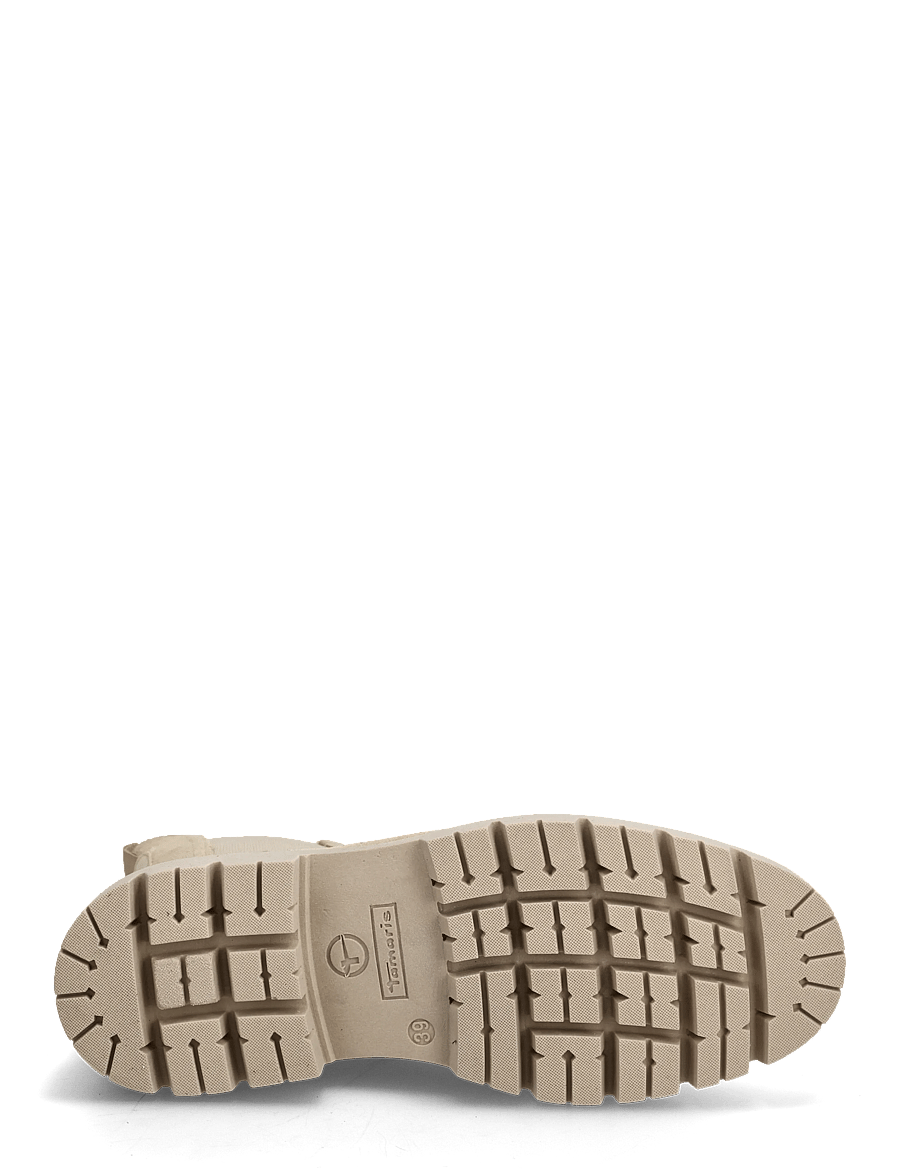 Tamaris - Women Boots - flache stiefeletten - beige suede - 4