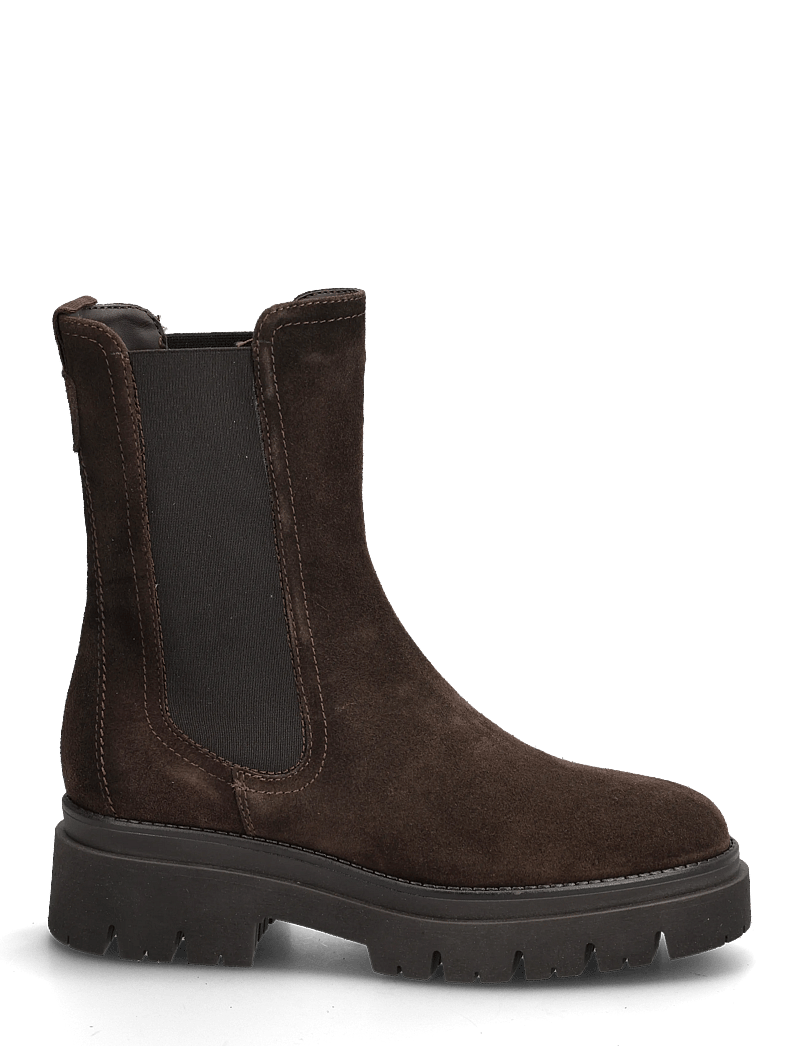 Tamaris - Women Boots - flade ankelstøvler - mocca suede - 1