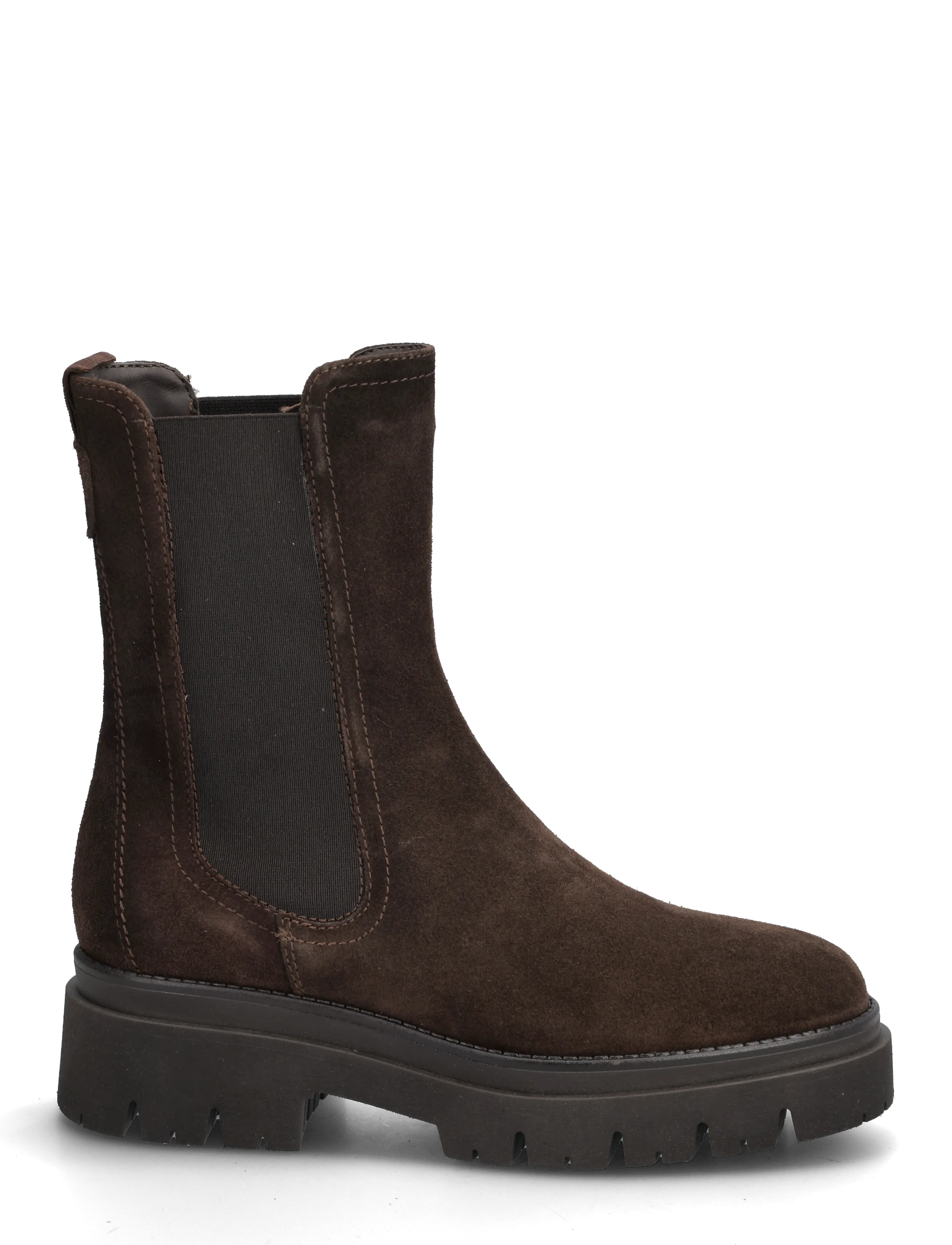 Tamaris - Women Boots - flache stiefeletten - mocca suede - 1