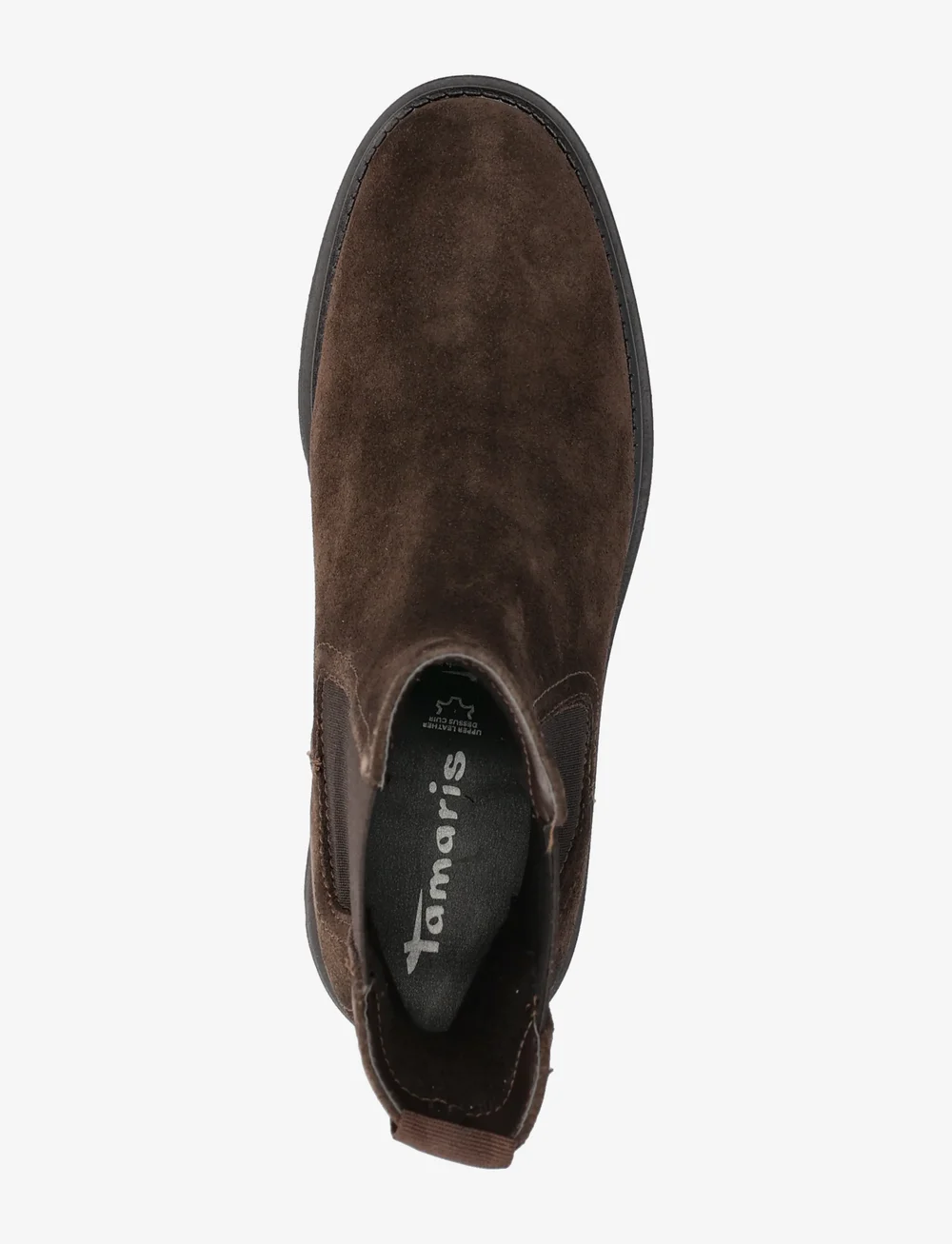 Tamaris - Women Boots - lygiapadžiai aulinukai iki kulkšnių - mocca suede - 3