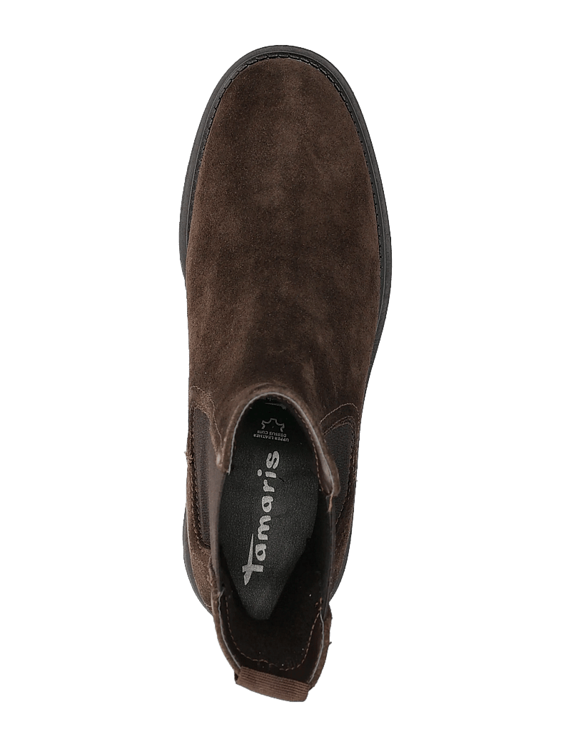 Tamaris - Women Boots - flade ankelstøvler - mocca suede - 3