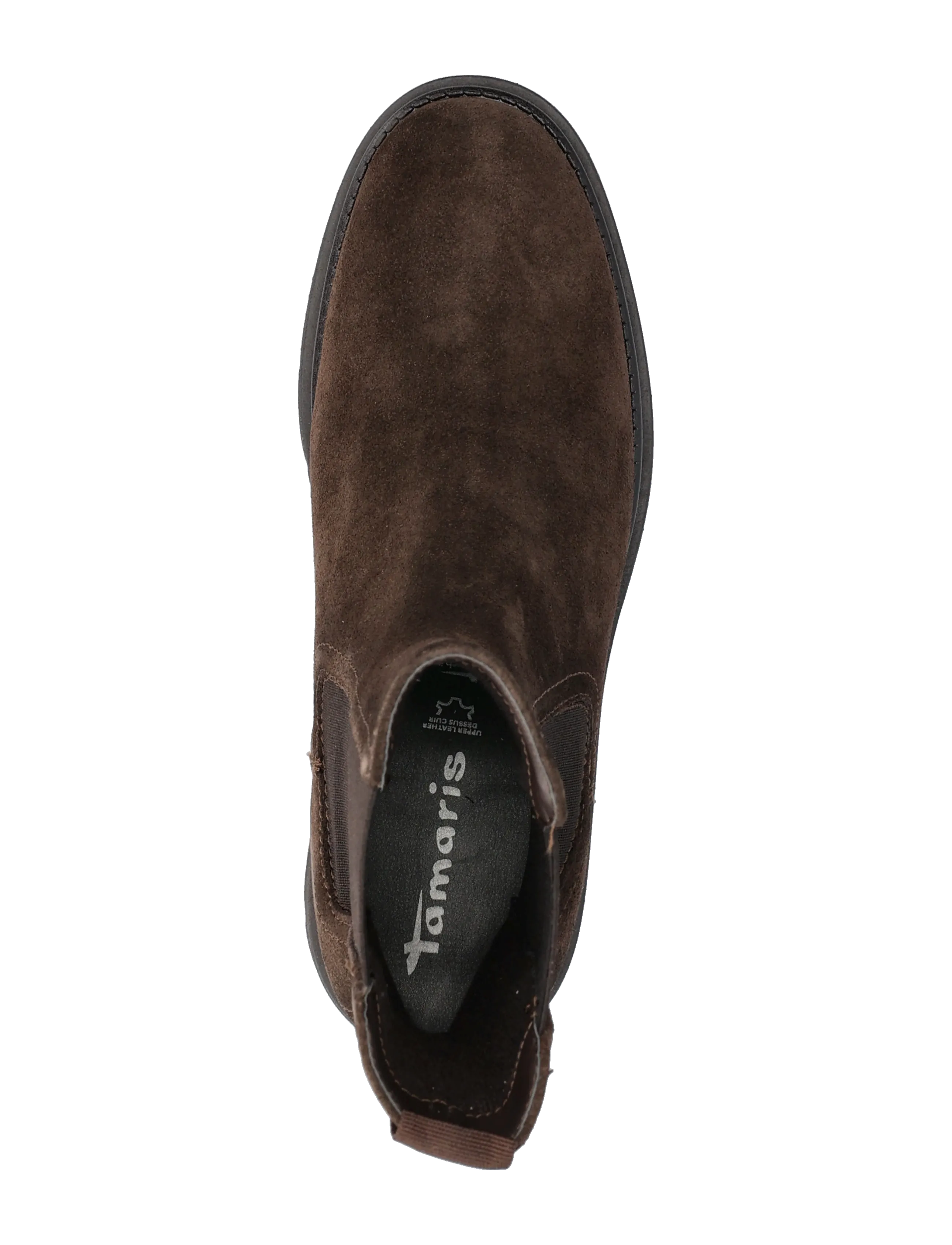 Tamaris - Women Boots - flache stiefeletten - mocca suede - 3