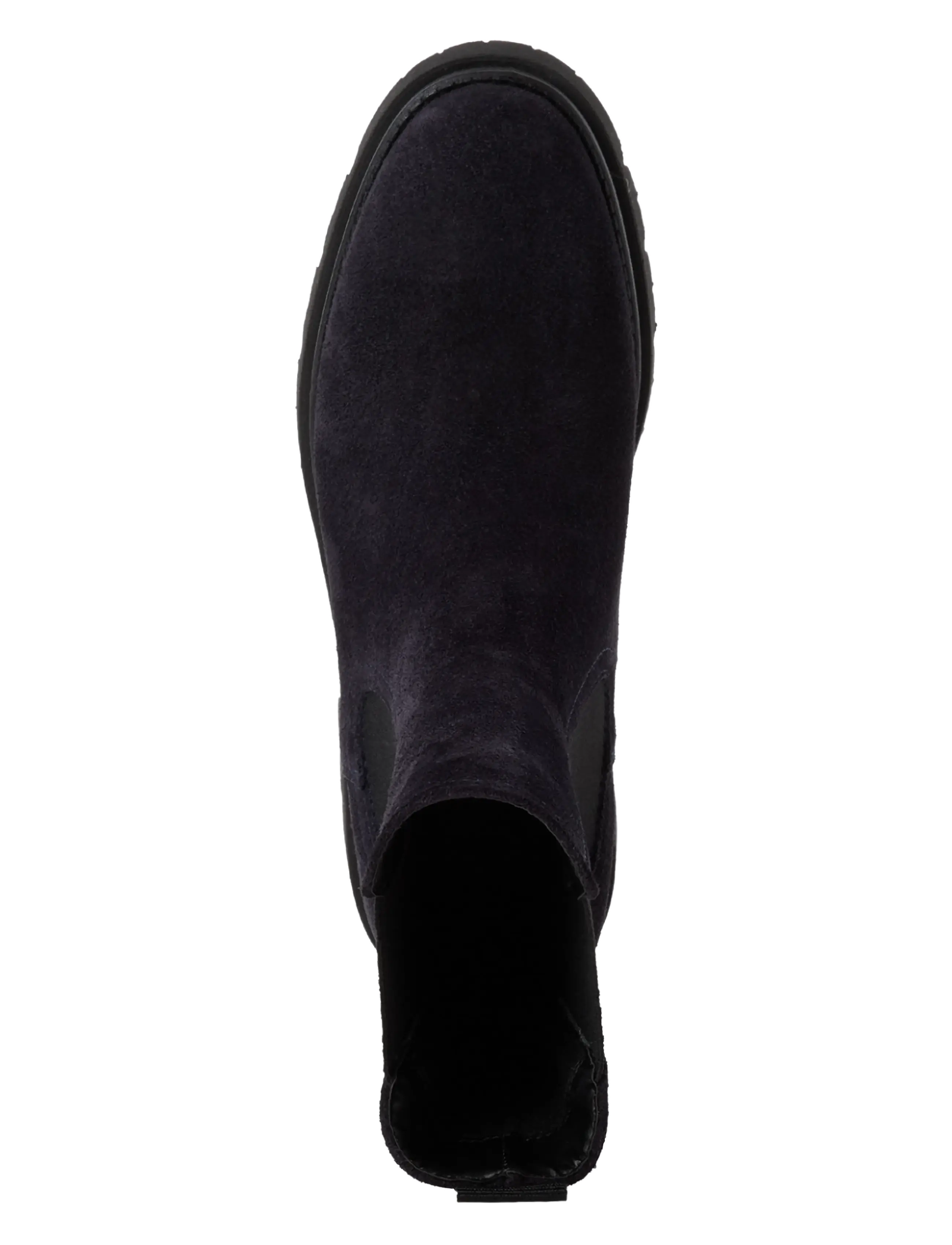 Tamaris - Women Boots - madalad poolsaapad - navy suede - 4