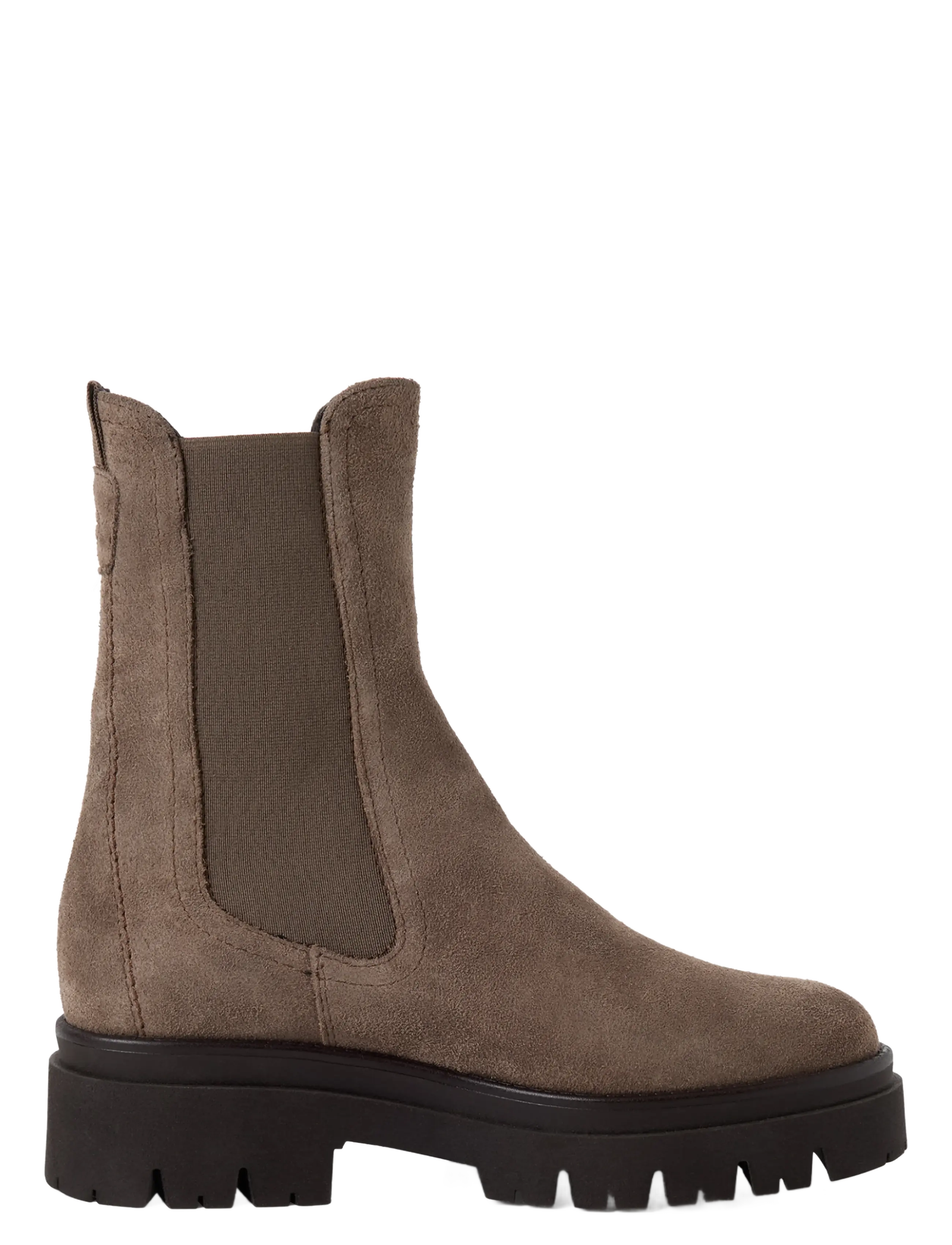 Tamaris - Women Boots - flache stiefeletten - taupe suede - 2