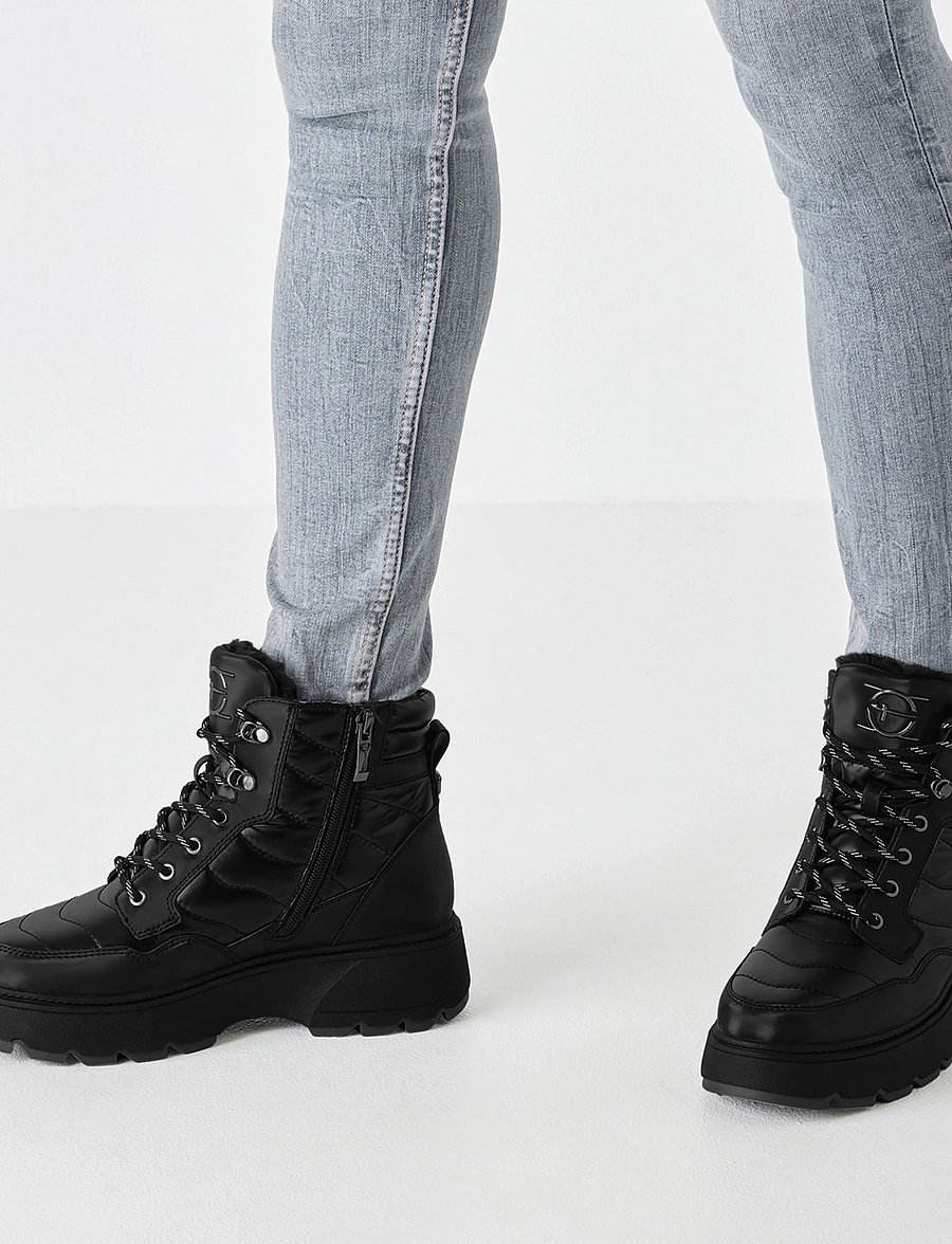 Tamaris - Women Boots - paeltega saapad - black - 5