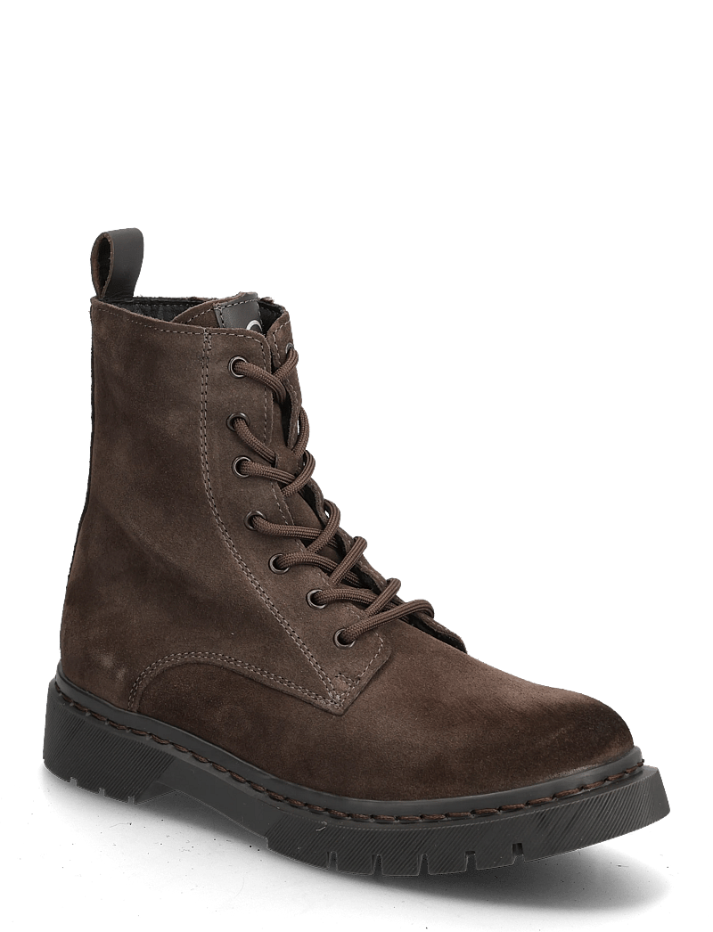 Tamaris - Women Boots - flache stiefeletten - mocca suede - 0