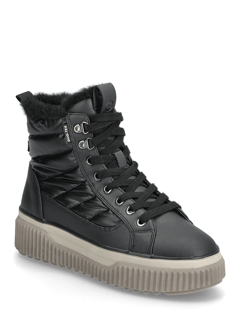 Tamaris - Women Boots - snørestøvler - black - 0