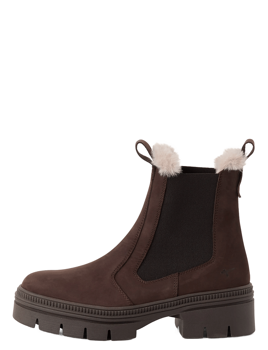 Tamaris - Women Boots - saapad - mocca nubuc - 1
