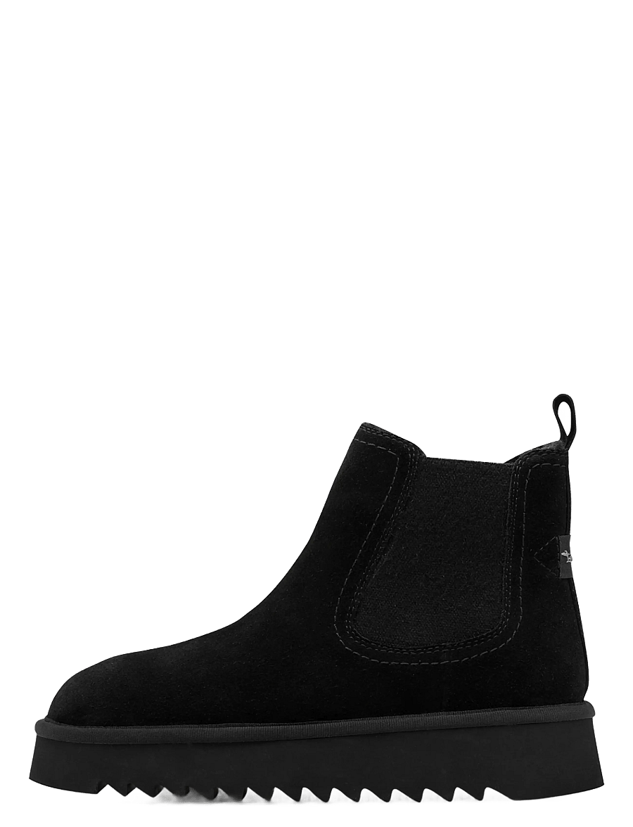 Tamaris - Women Boots - flade ankelstøvler - black - 1