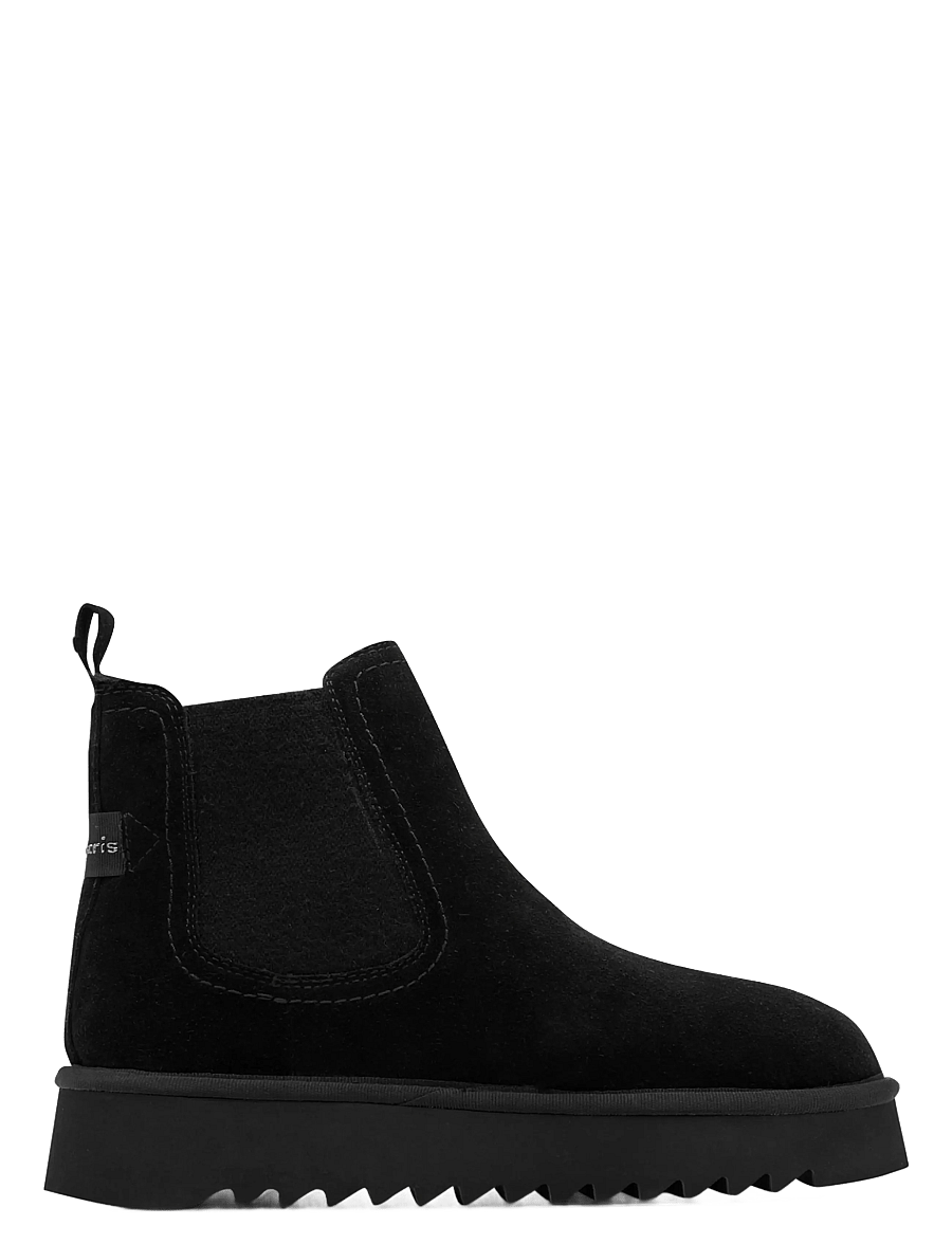 Tamaris - Women Boots - flade ankelstøvler - black - 2
