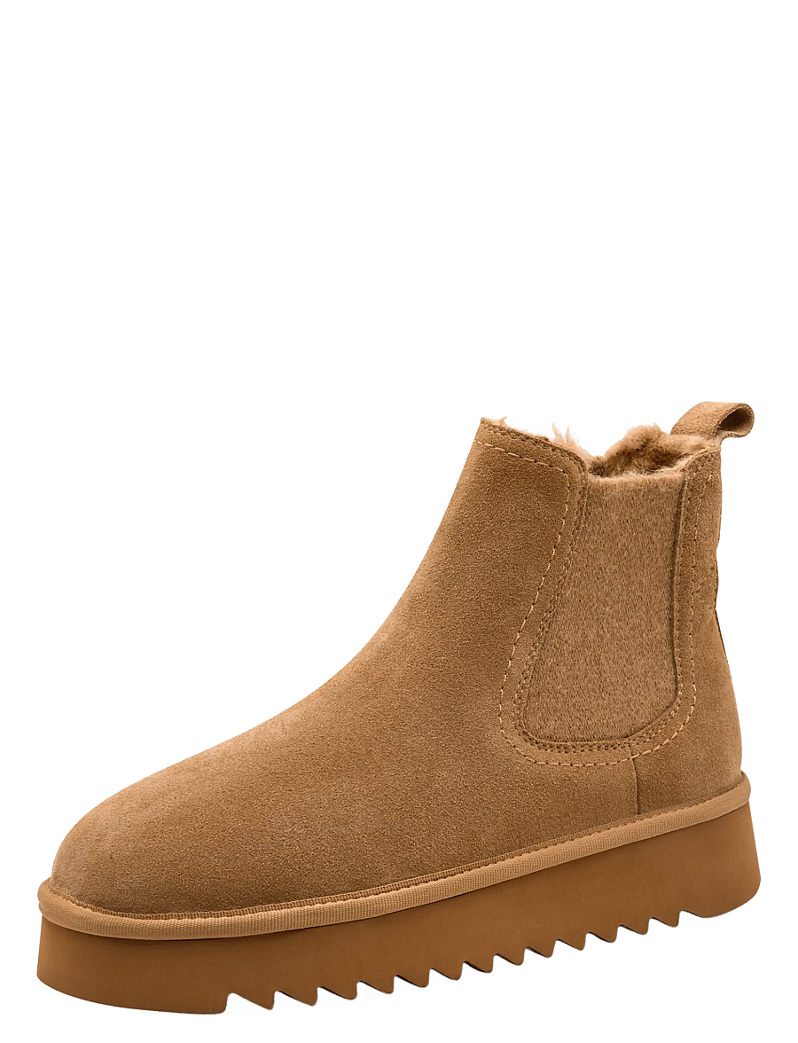 Tamaris - Women Boots - flade ankelstøvler - sand - 0