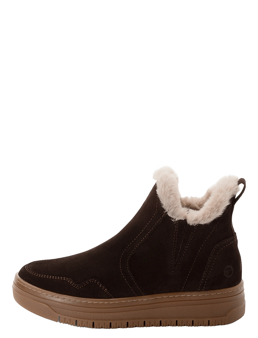 Tamaris - Women Boots - flat ankle boots - mocca - 1