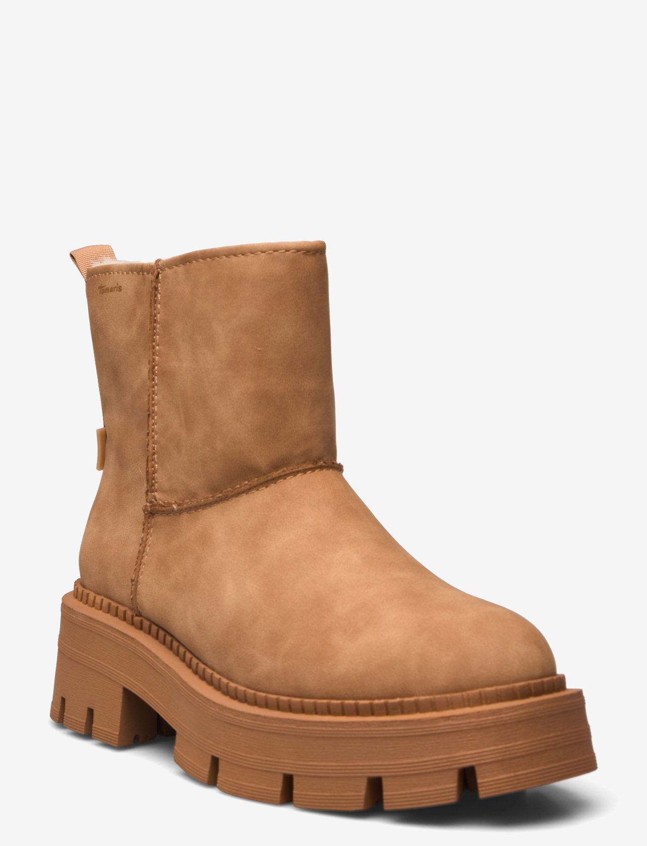 Tamaris - Women Boots - teddyfell boots - camel - 0