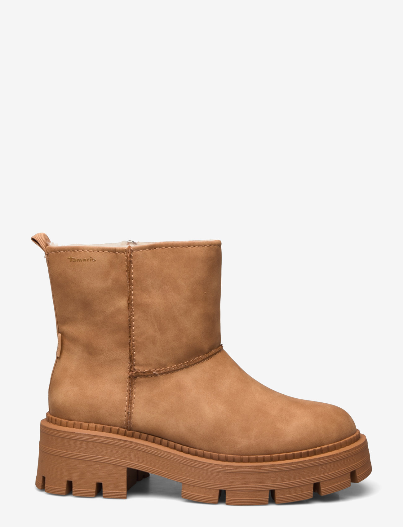 Tamaris - Women Boots - teddyfell boots - camel - 1