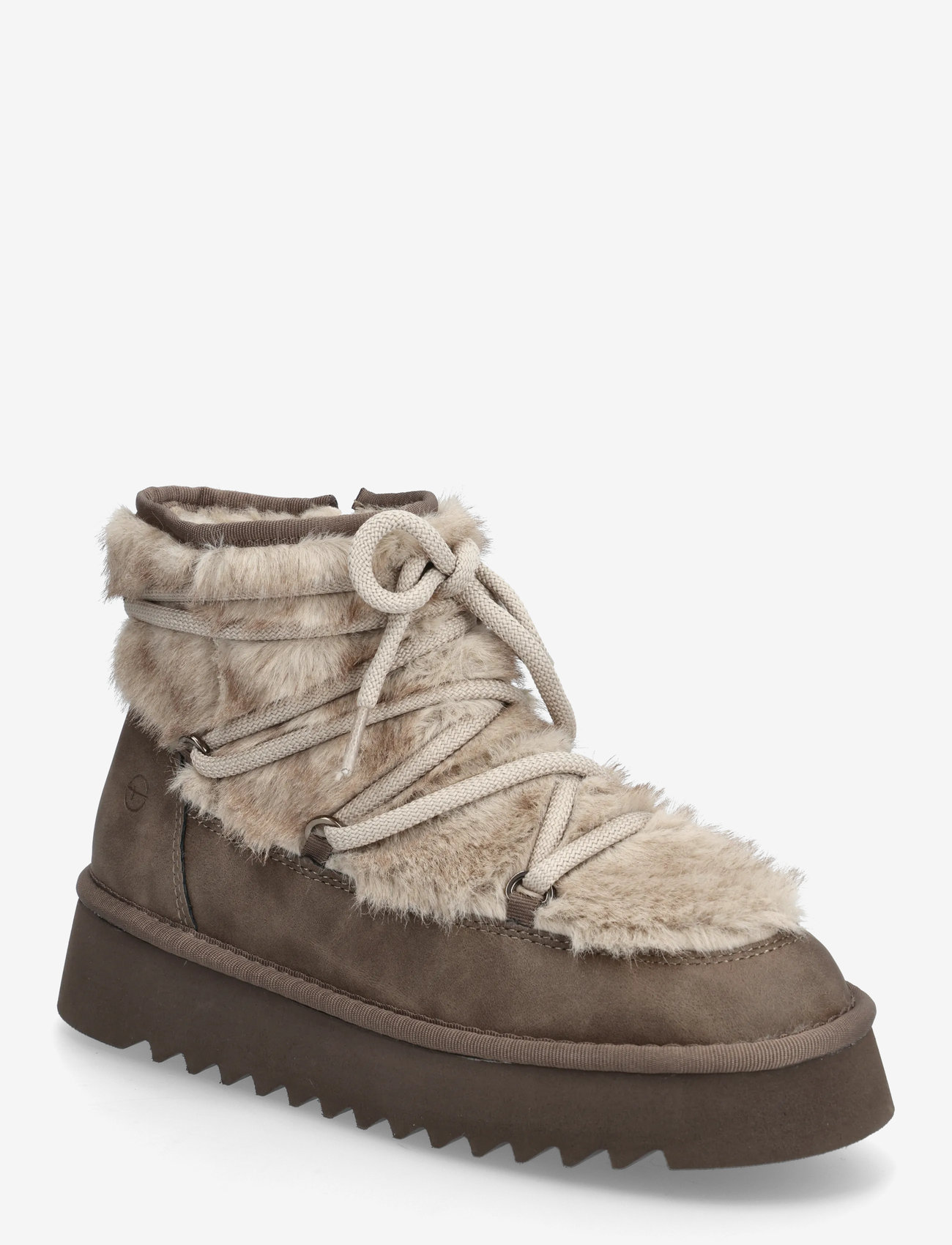 Tamaris - Women Boots - flache stiefeletten - taupe - 0