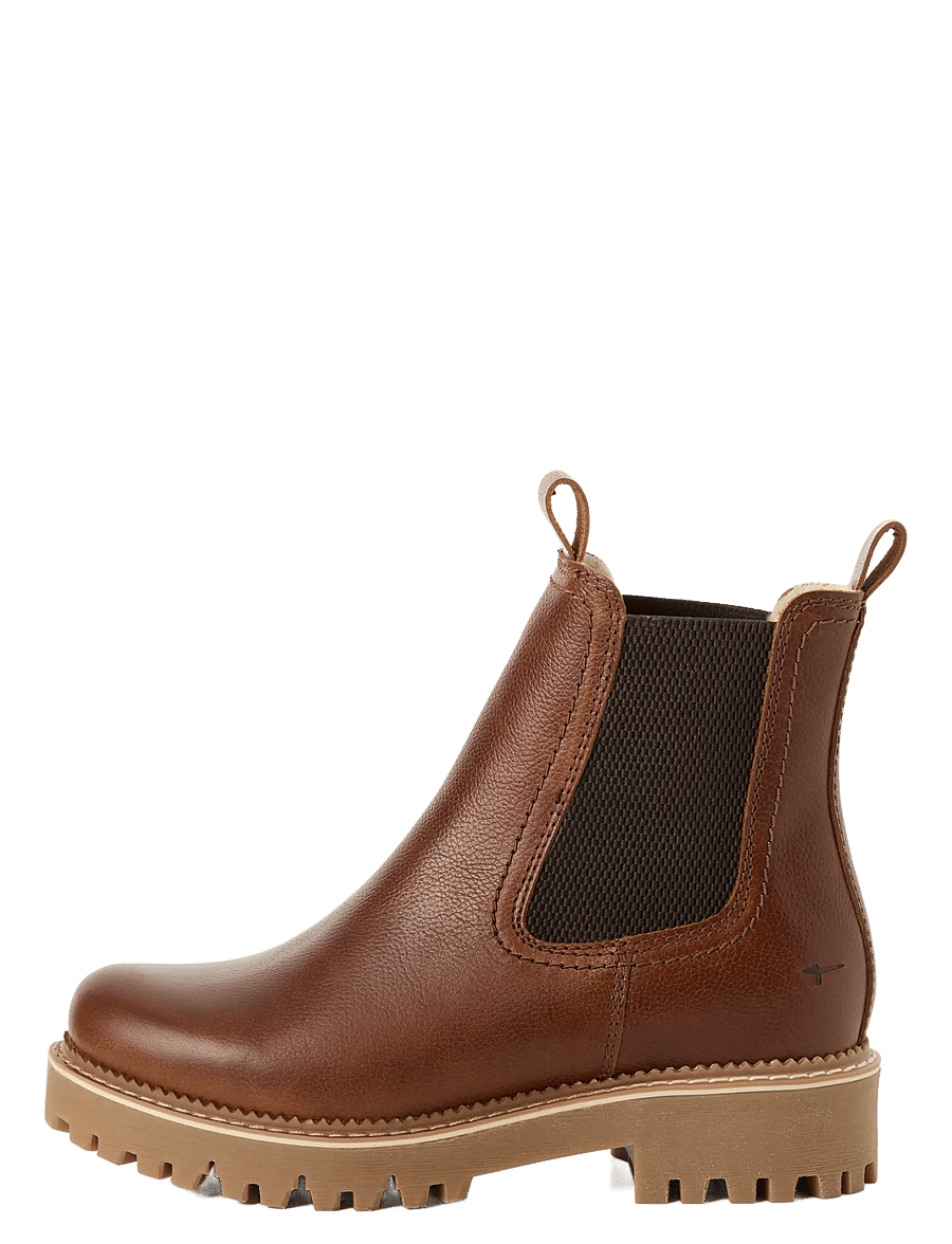 Tamaris - Women Boots - platta ankelboots - cognac - 2