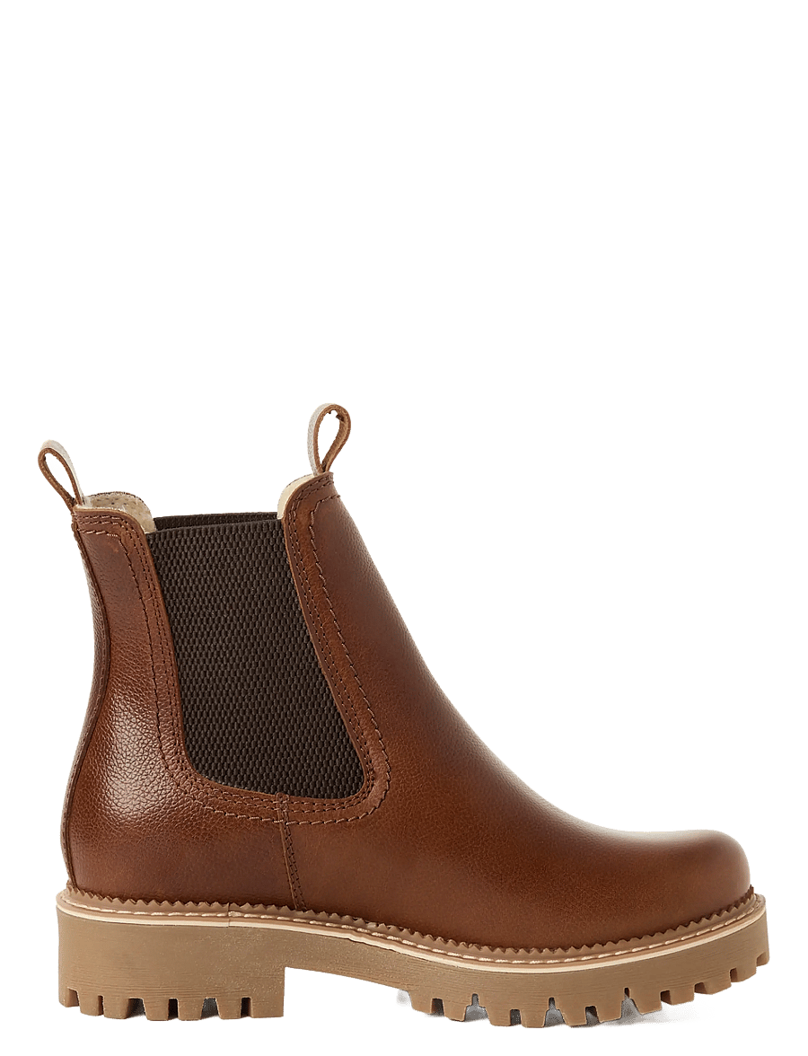 Tamaris - Women Boots - platta ankelboots - cognac - 3