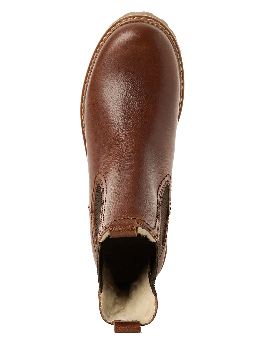 Tamaris - Women Boots - platta ankelboots - cognac - 5