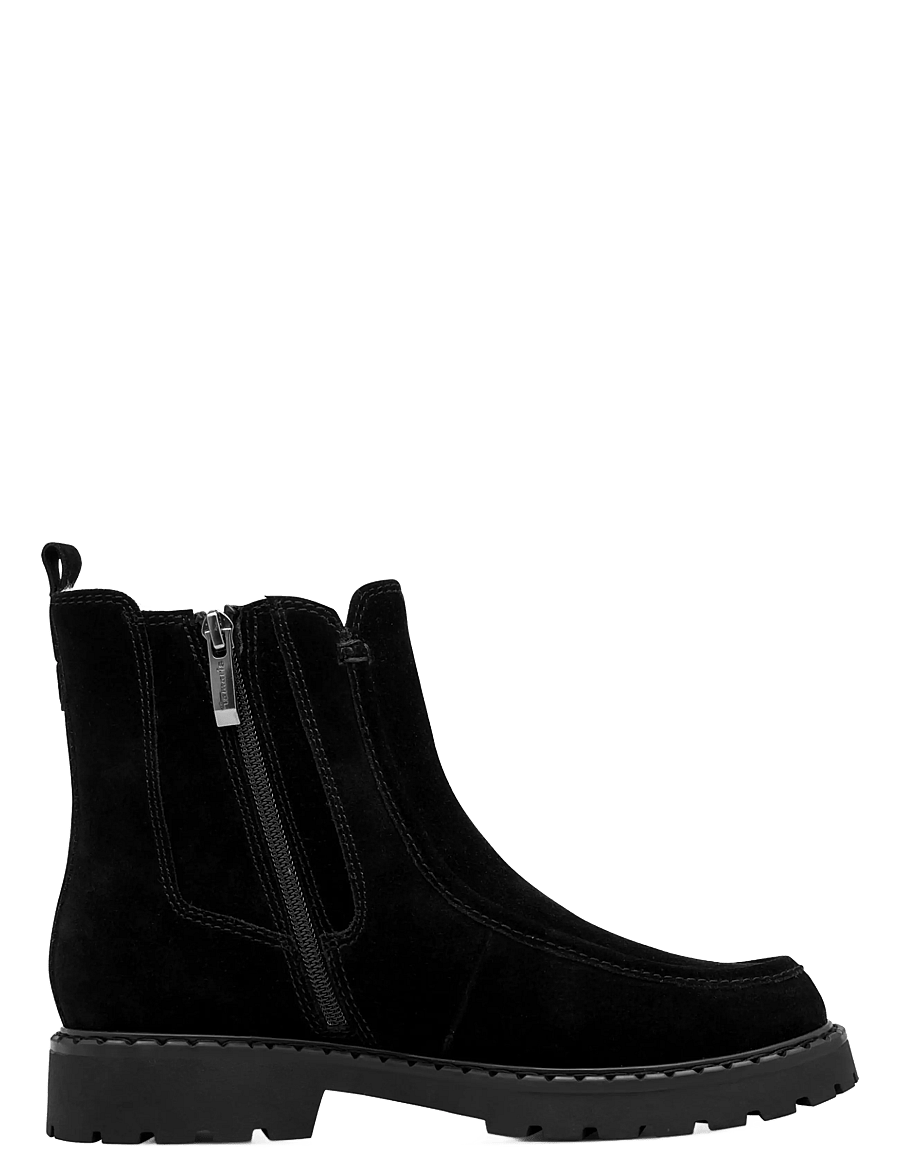 Tamaris - Women Boots - flade ankelstøvler - black - 2