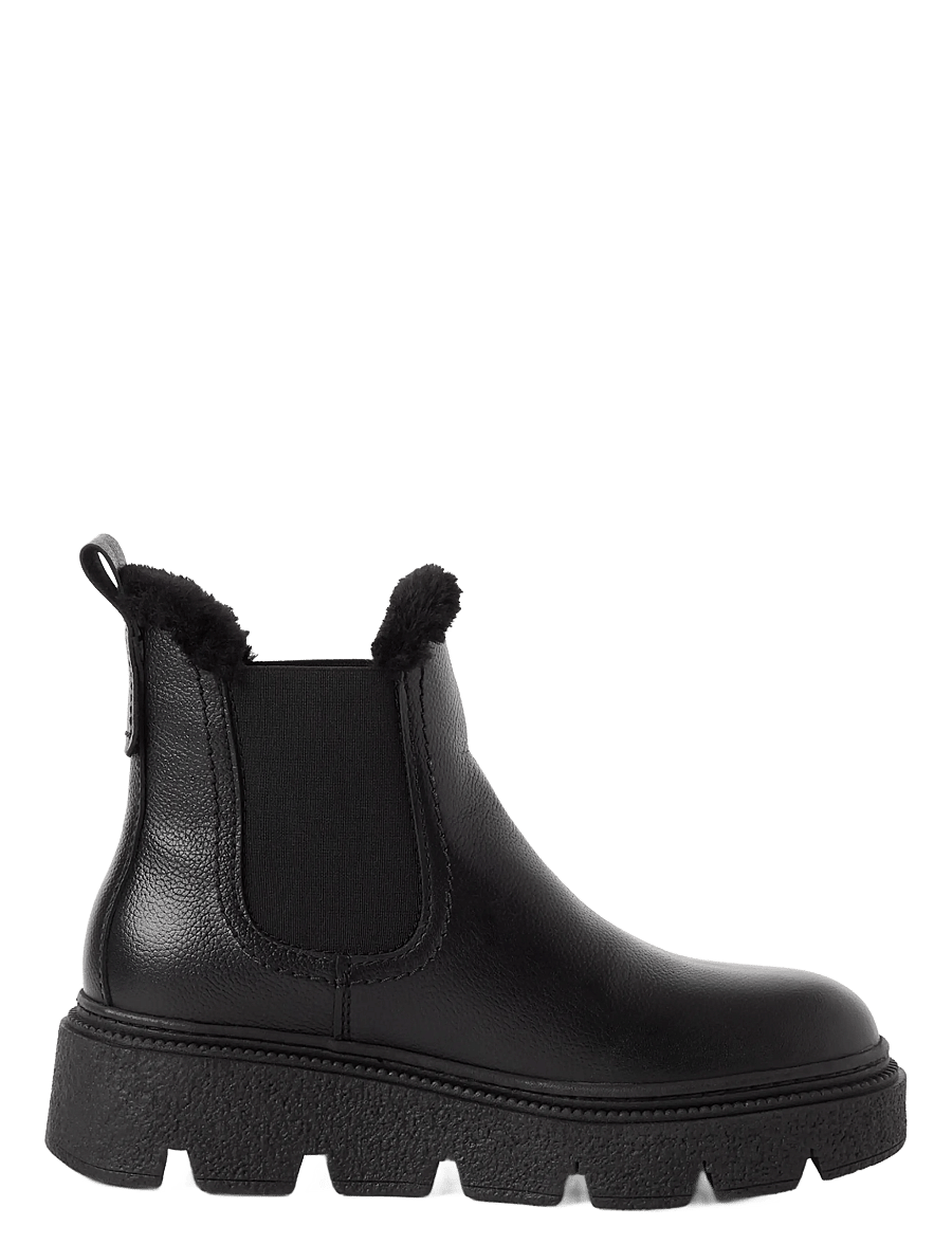 Tamaris - Women Boots - teddy-saapad - black leather - 2