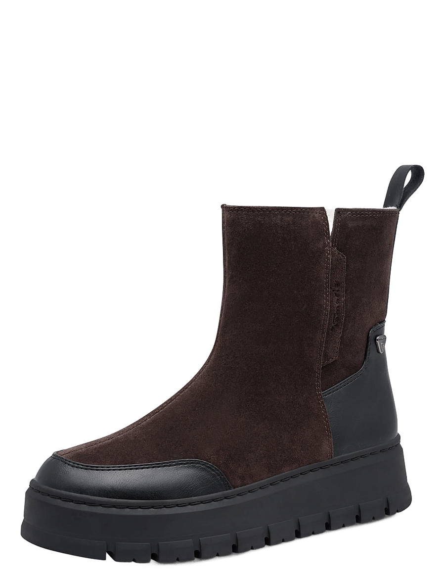 Tamaris - Women Boots - flat ankle boots - mocca - 0