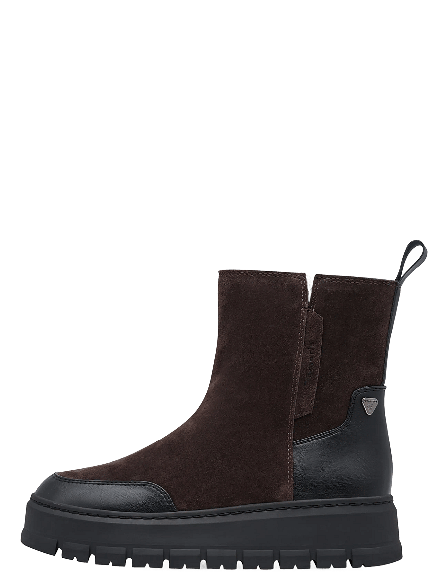 Tamaris - Women Boots - flat ankle boots - mocca - 1